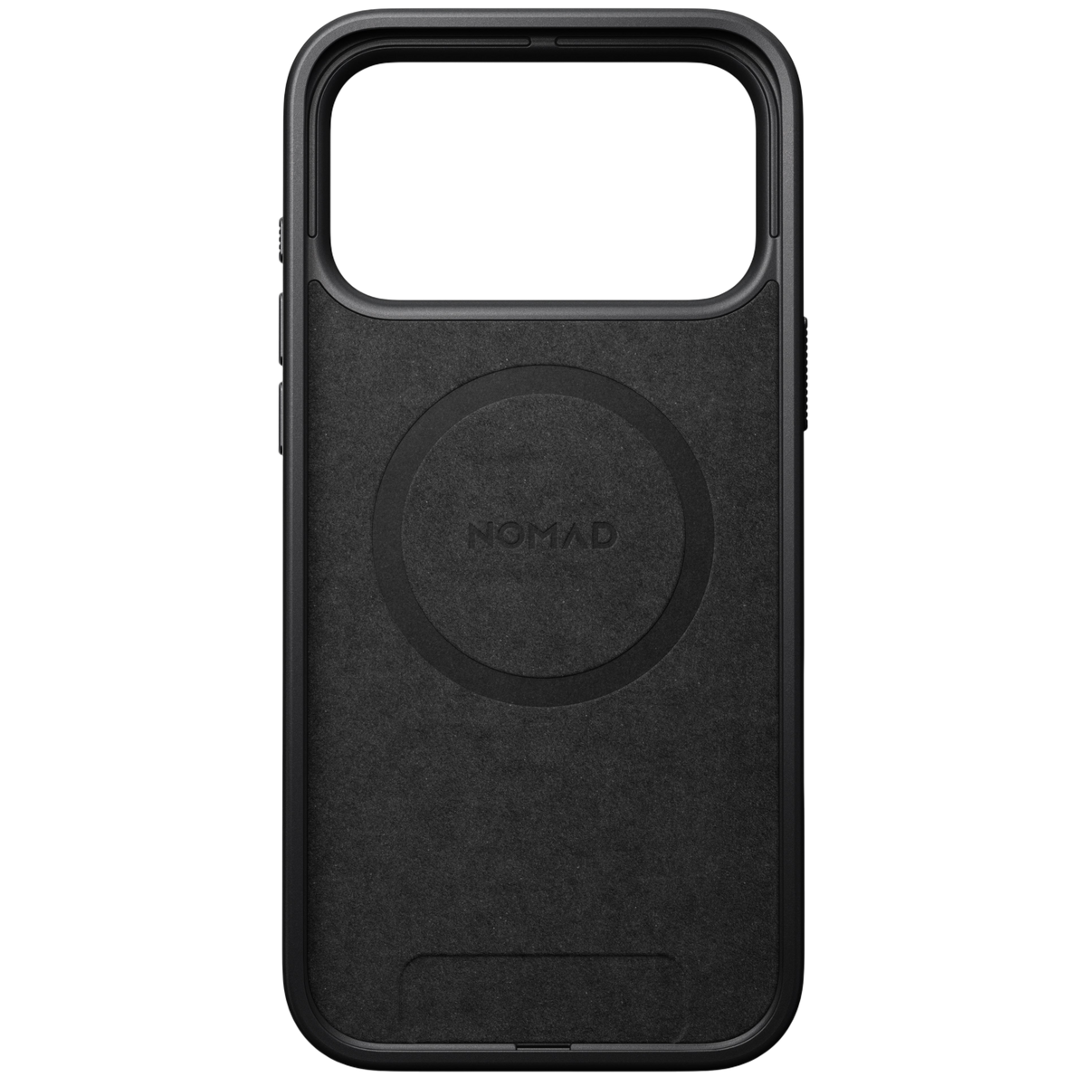 Nomad Modern Leather Case for iPhone 17 Pro Max (Nomad Leather) - Black