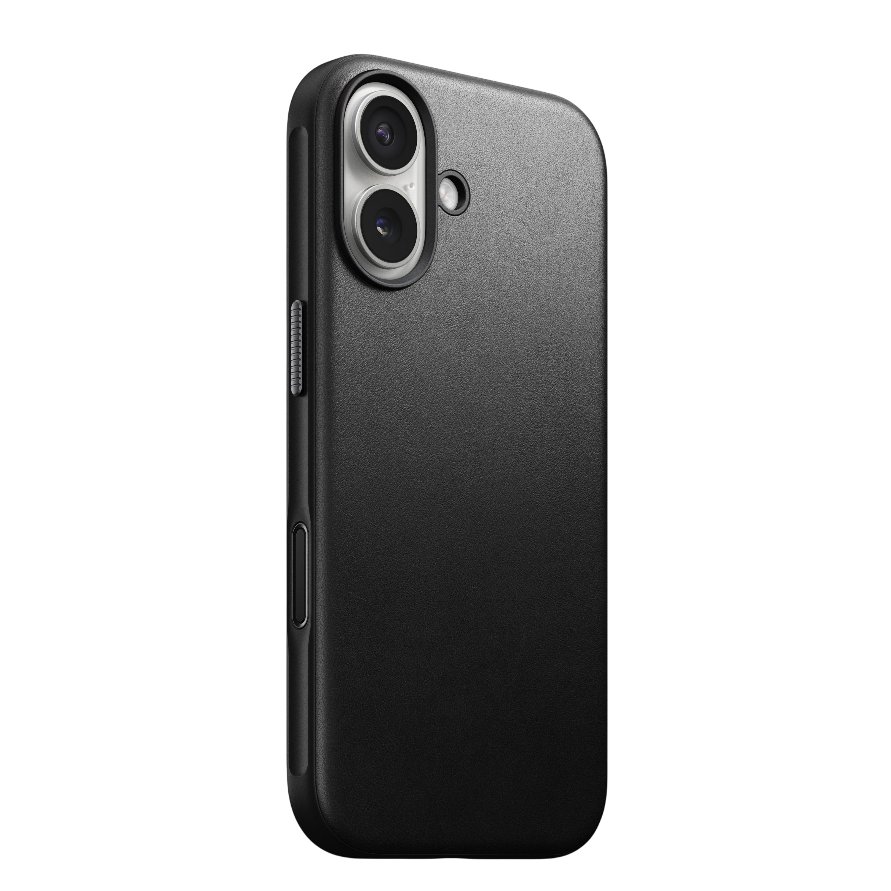 Nomad Modern Leather Case for iPhone 17 (Nomad Leather) - Black