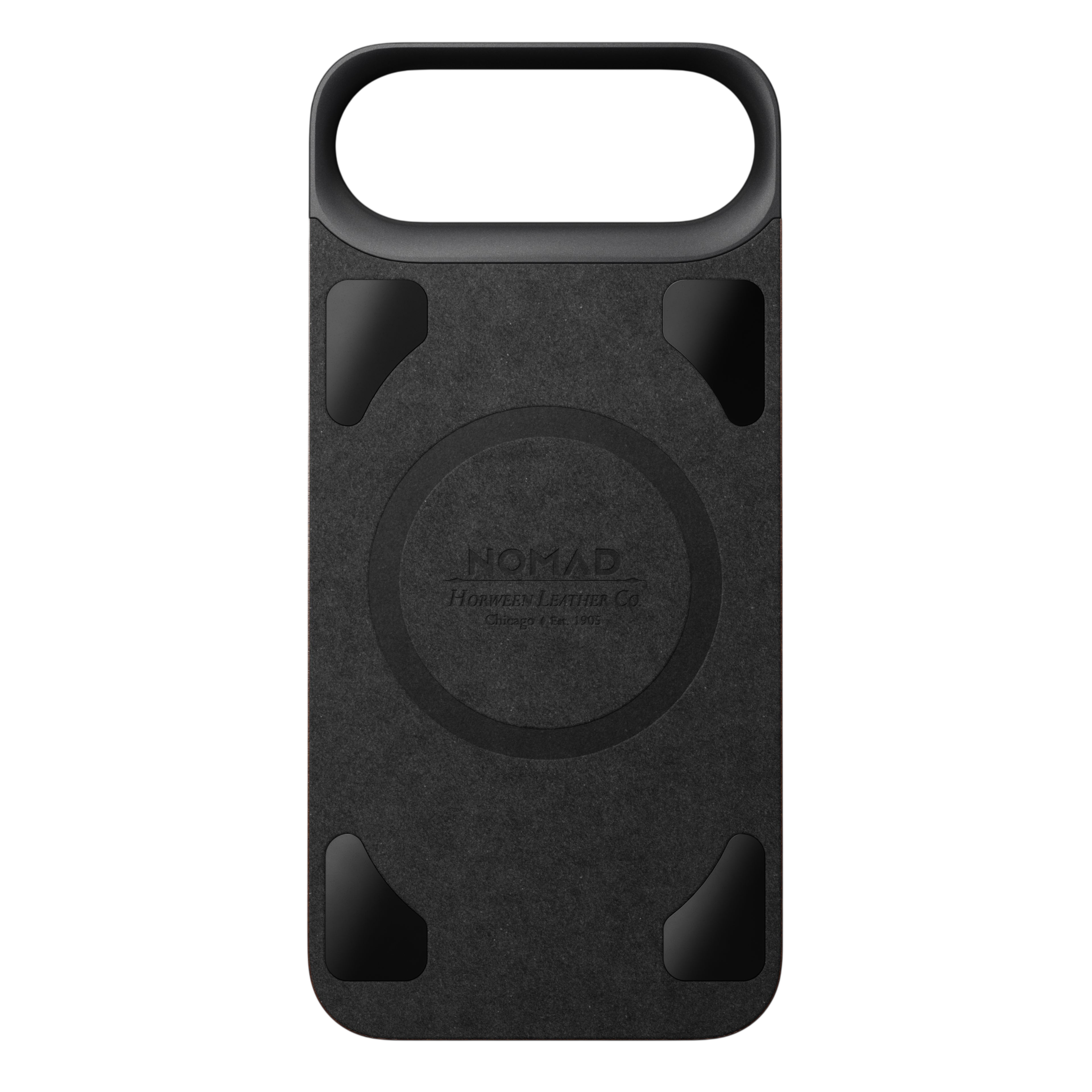 Nomad Mag Back Leather Case for iPhone Air (Horween Leather) - Rustic Brown