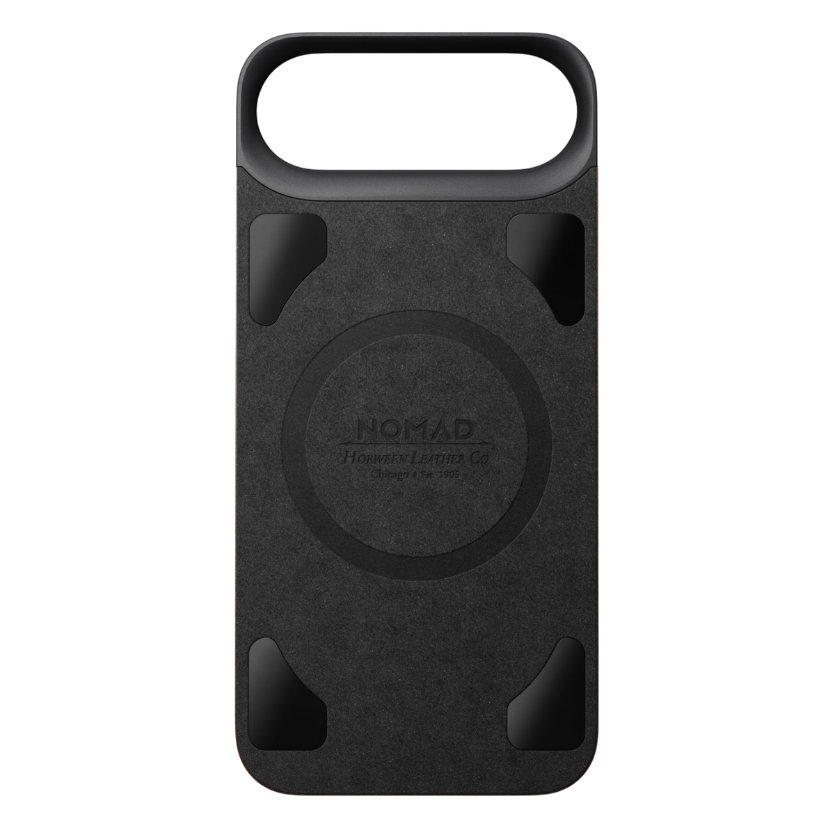 Nomad Mag Back Leather Case for iPhone Air (Horween Leather) - Rustic Brown
