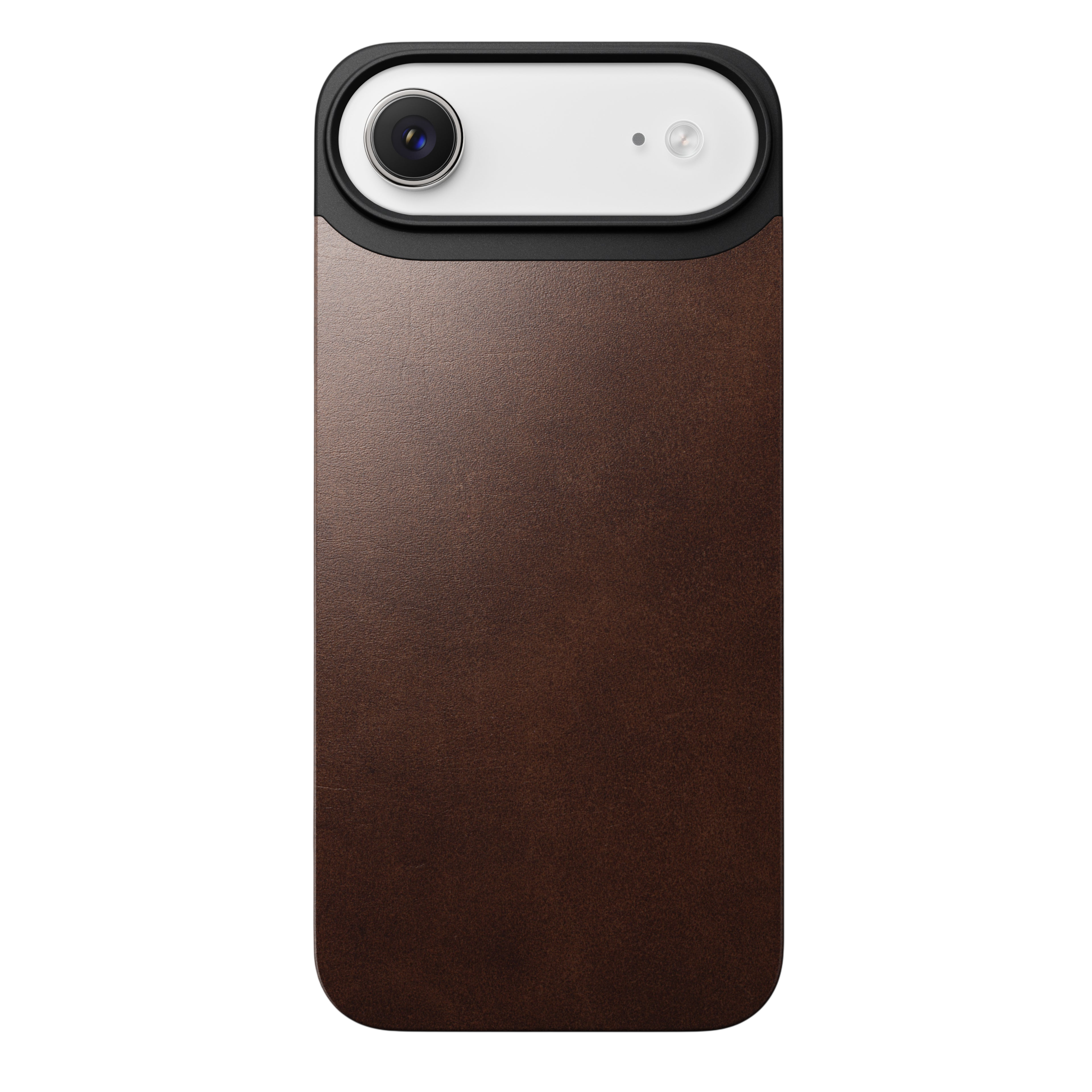 Nomad Mag Back Leather Case for iPhone Air (Horween Leather) - Rustic Brown #color_rustic-brown