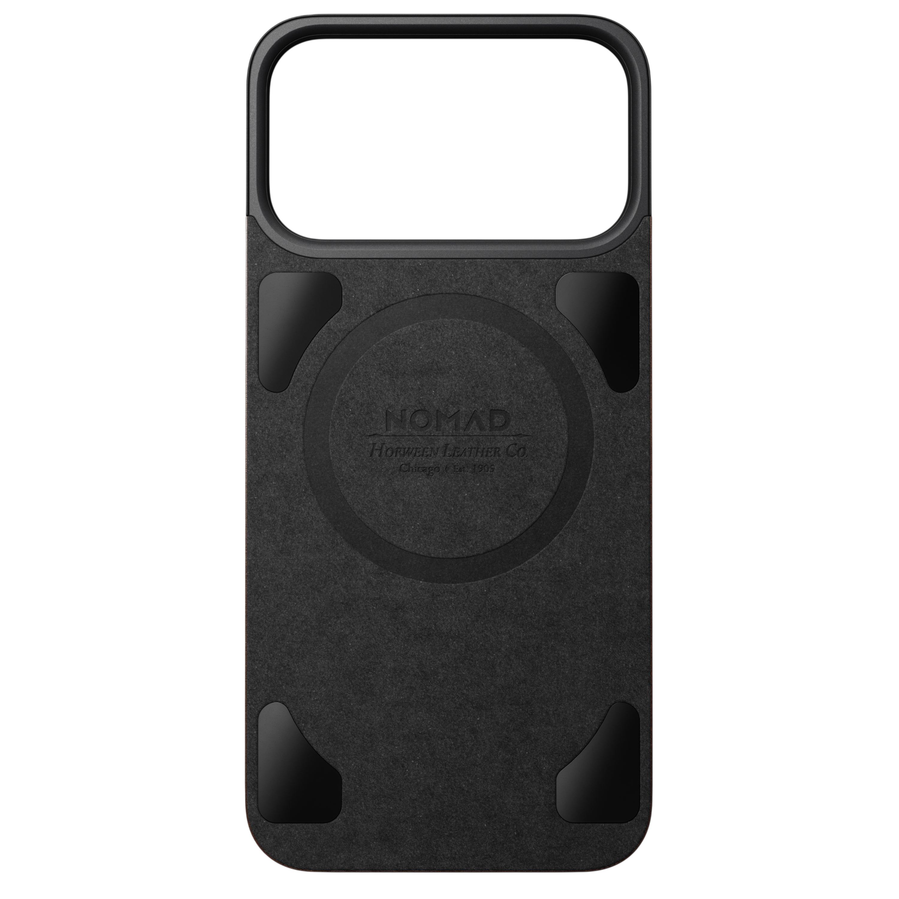Nomad Mag Leather Back Case for iPhone 17 Pro - Rustic Brown