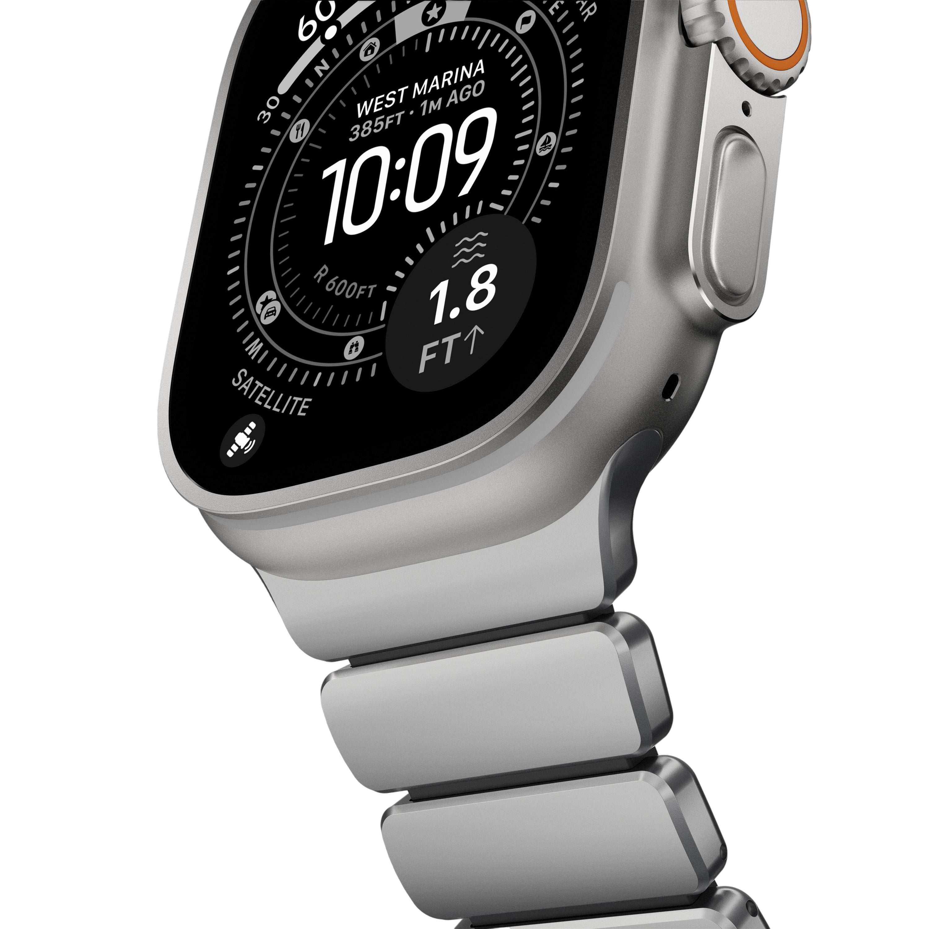 Nomad Stratos Band for Apple Watch Ultra 3 / 2 / 1 - 49mm - Black