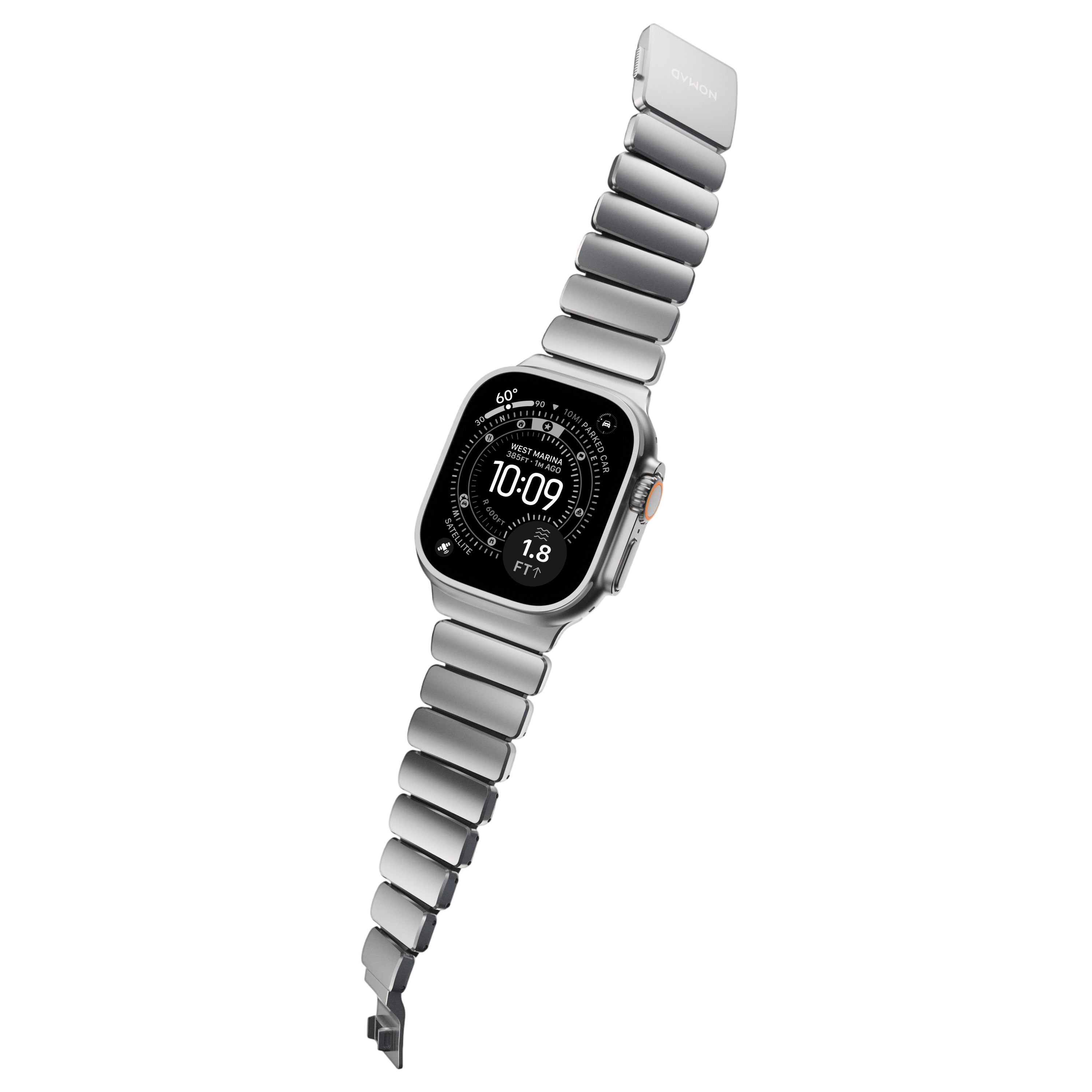 Nomad Stratos Band for Apple Watch Ultra 3 / 2 / 1 - 49mm - Black