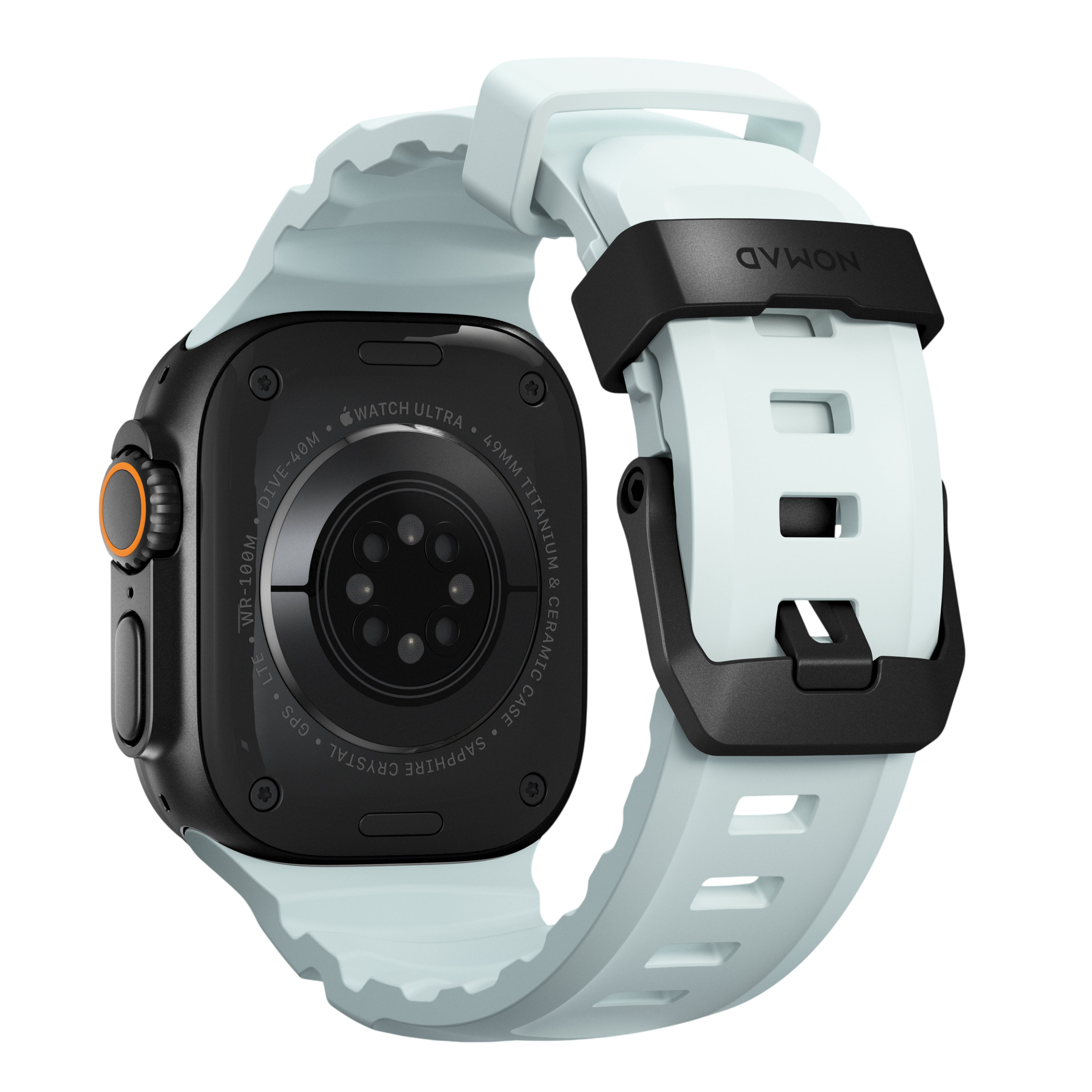 Nomad Rocky Point Band for Apple Watch 49mm / 46mm / 45mm - Icy Blue Glow