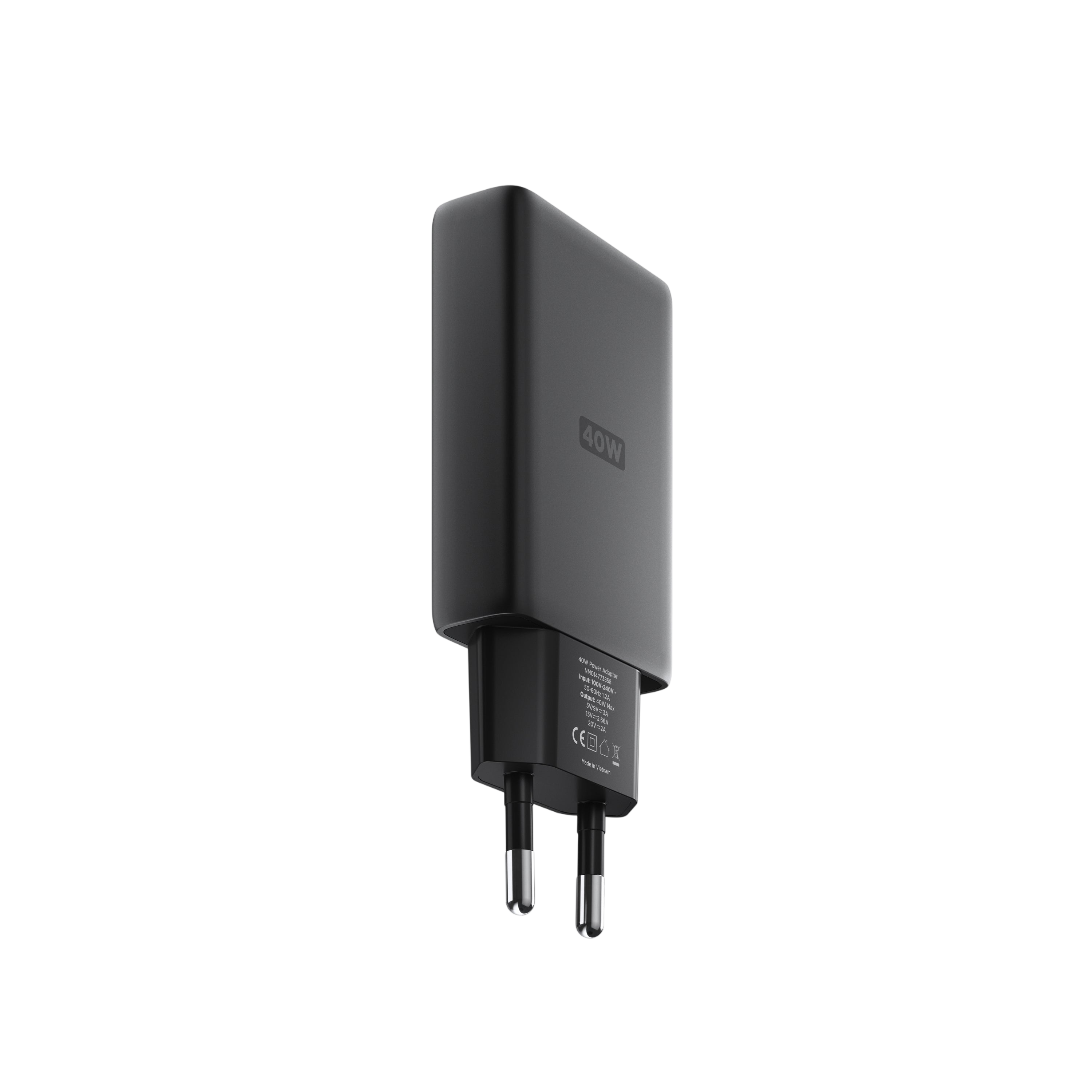 Nomad 40W Slim USB-C Power Adapter - Black