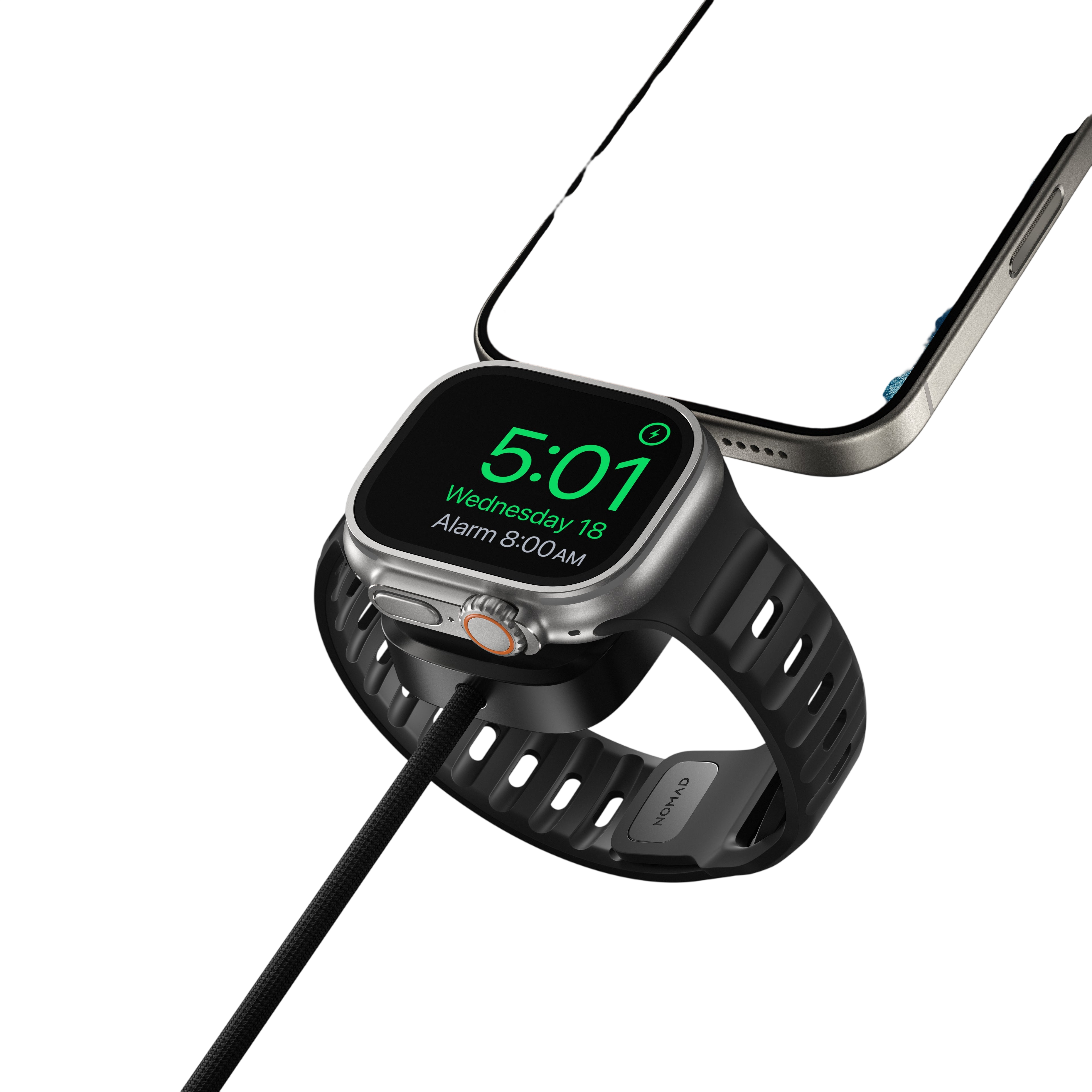 Nomad Universal Cable for Apple Watch 1.5m | USB-C | Apple Watch Fast Charging