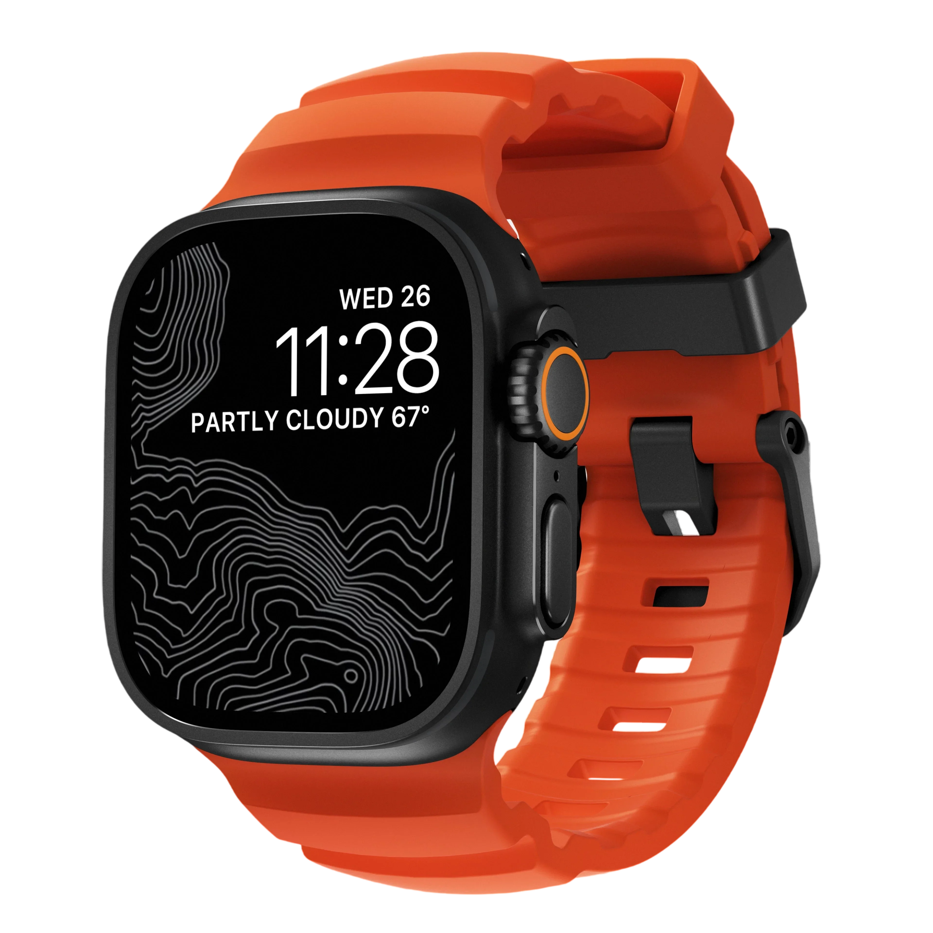 Nomad Rocky Point Band for Apple Watch 49mm / 46mm / 45mm - Magma