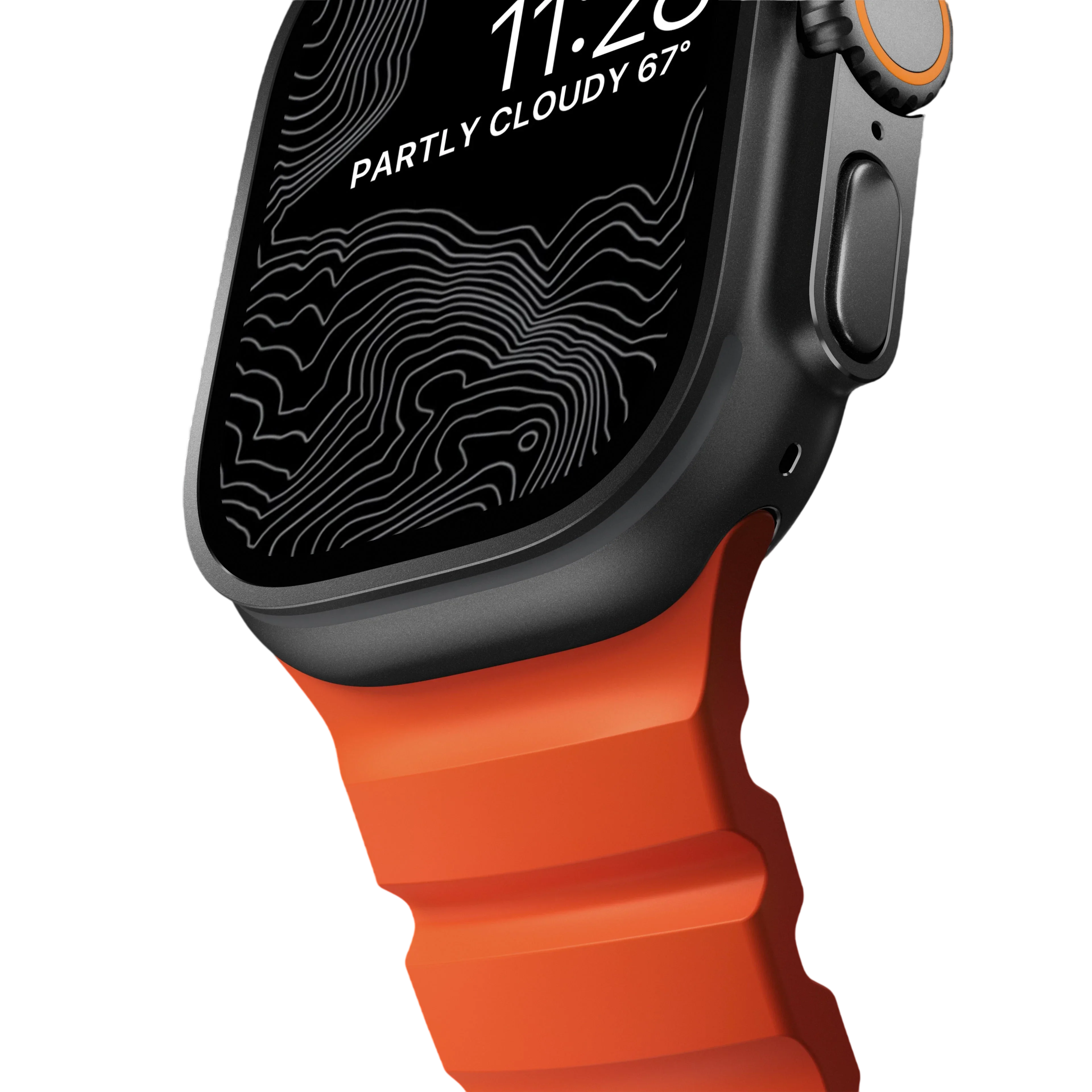 حزام Nomad Rocky Point لسلسلة Apple Watch 49mm / 46mm / 45mm