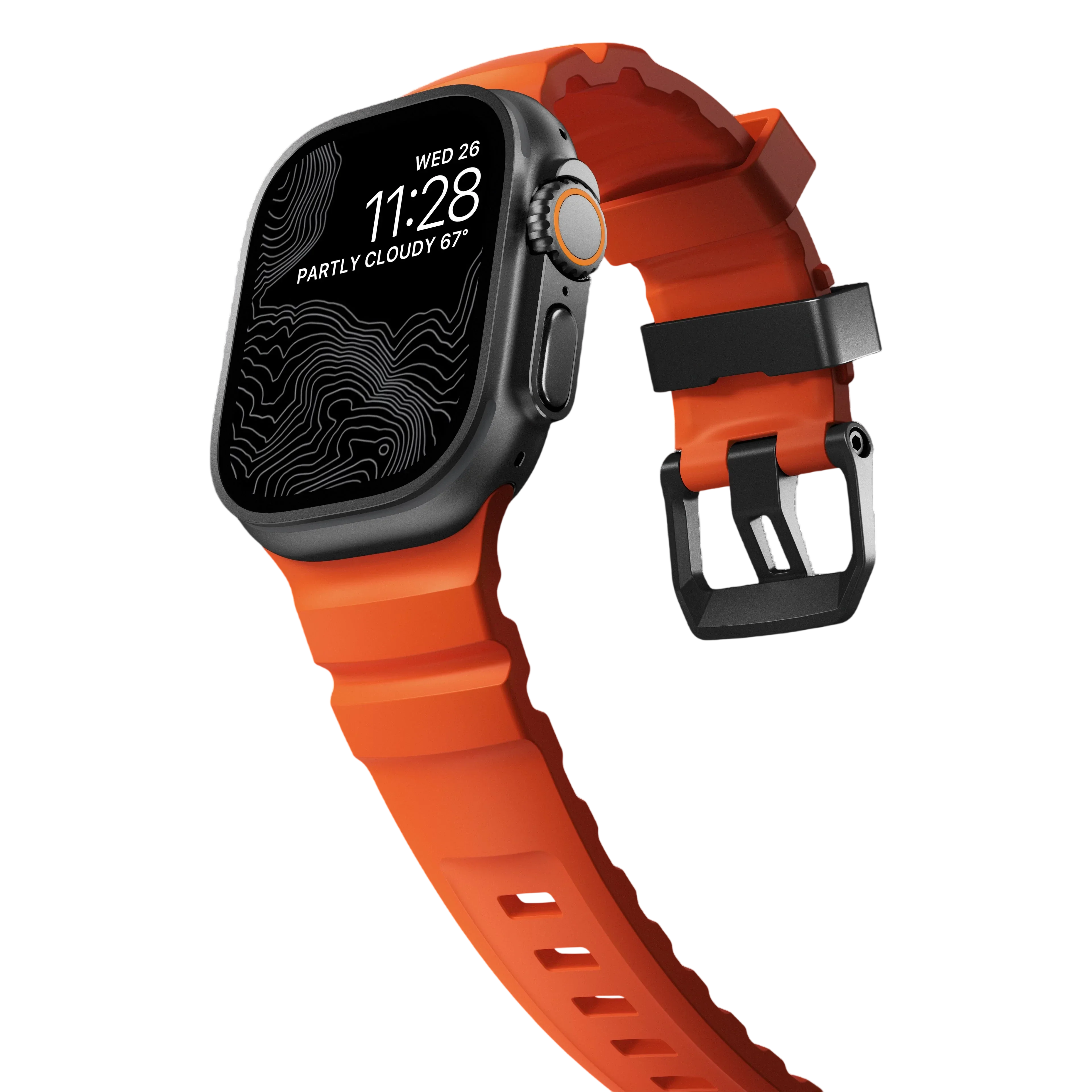 Nomad Rocky Point Band for Apple Watch 49mm / 46mm / 45mm - Magma