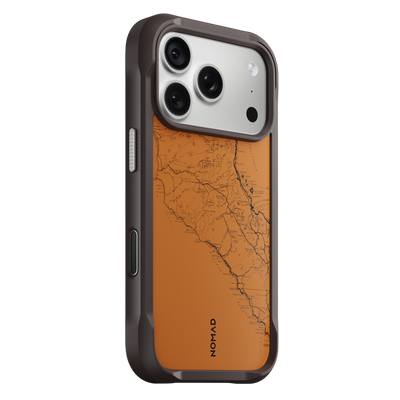 Nomad Rugged Case for iPhone 18 Pro - Arroyo (Orange) #color_arroyo-orange