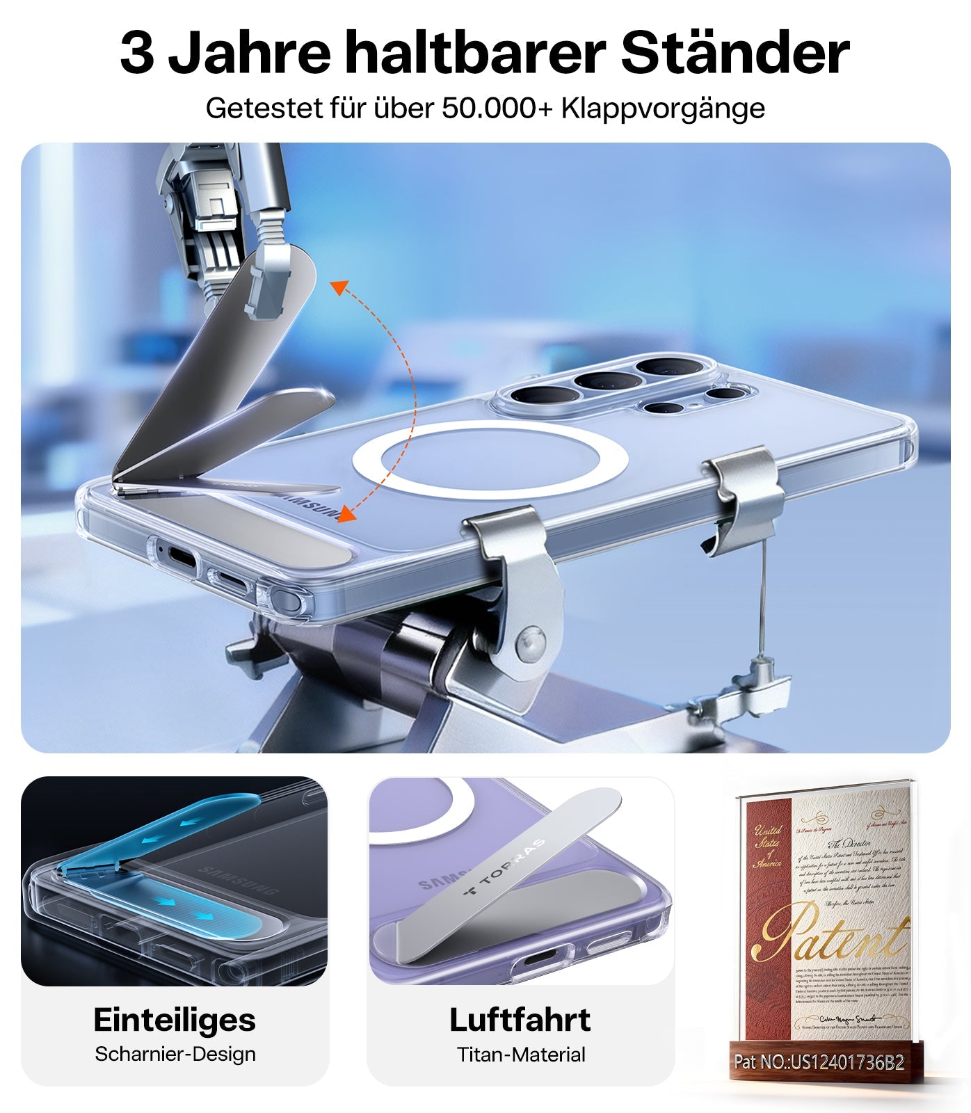 TORRAS Ostand L1 Guardian for Samsung Galaxy S26 Ultra