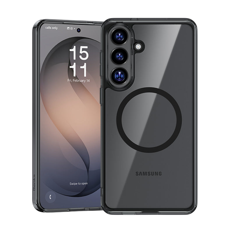 Benks Magnetic Crystal Phone Case with TPU Frame for Samsung Galaxy S26 Ultra / S26+