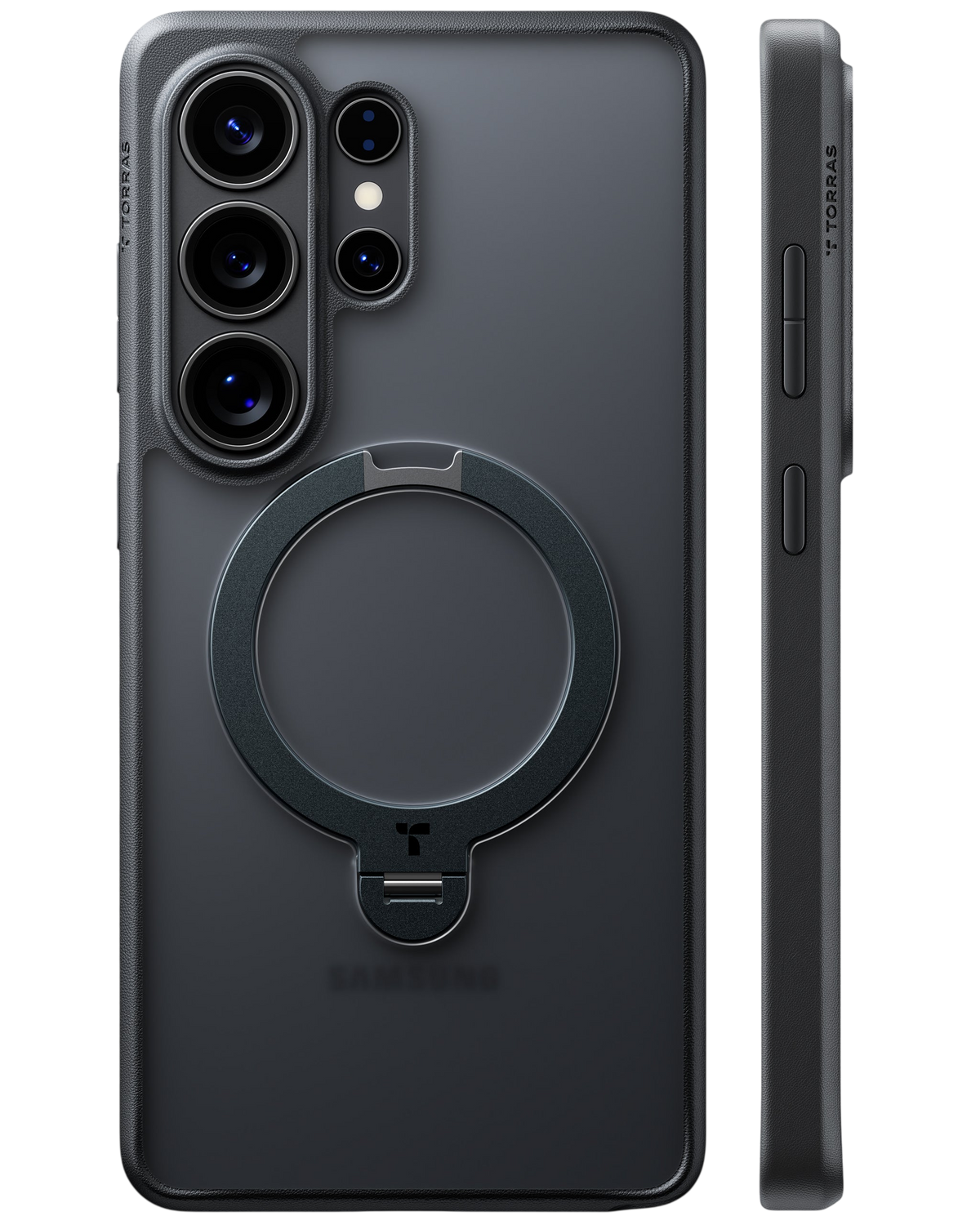 TORRAS Ostand Spin for Samsung Galaxy S26 Ultra - Black #color_black