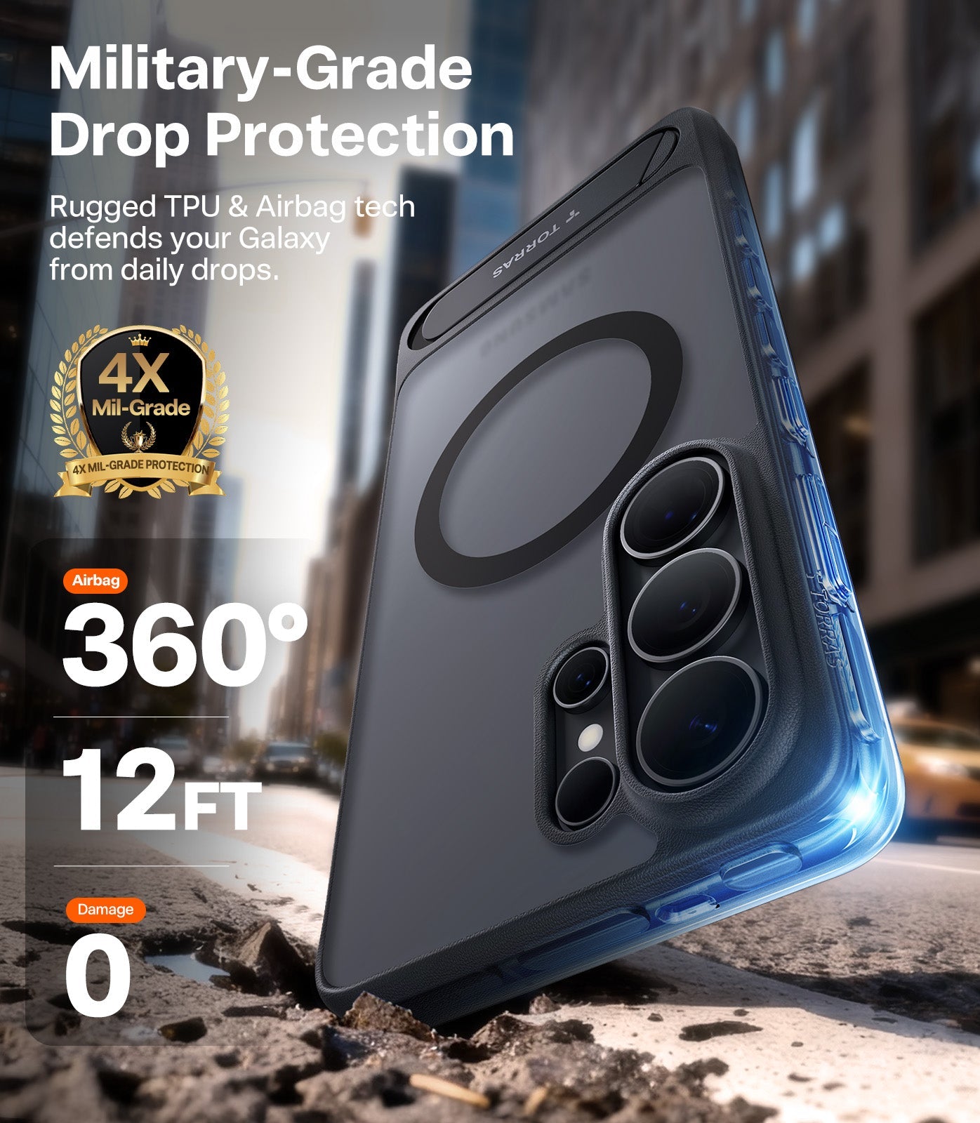 TORRAS Ostand L1 Guardian for Samsung Galaxy S26 Ultra