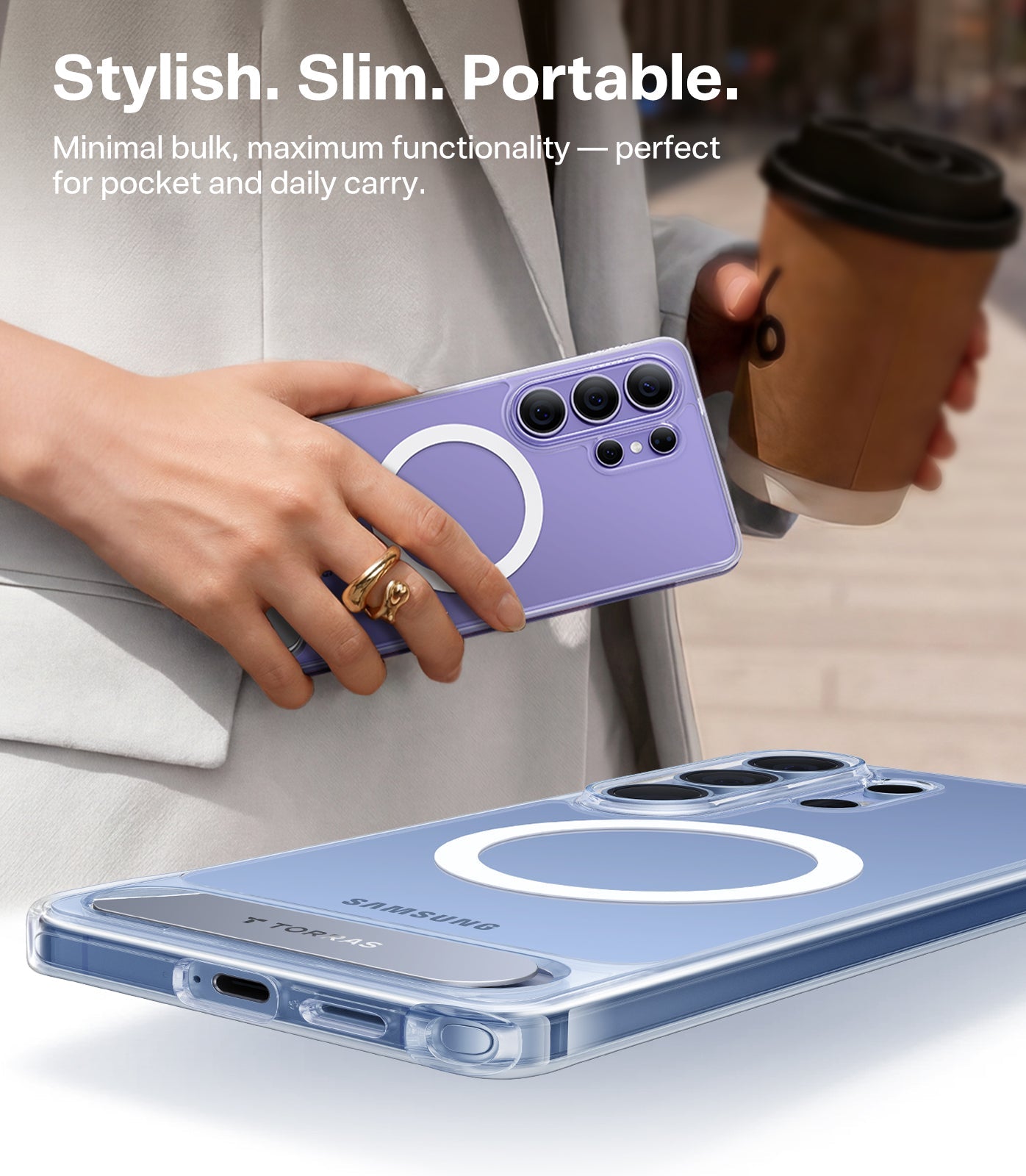 TORRAS Ostand L1 Guardian for Samsung Galaxy S26 Ultra