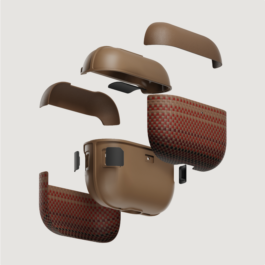 Pitaka Aramid Fiber Case for AirPods Pro 3/ AirPods Pro 2 / AirPods 4