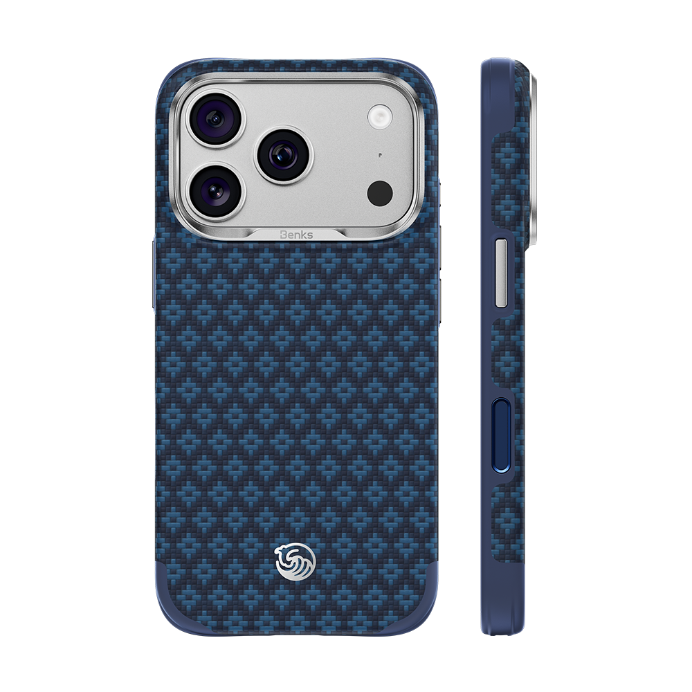 جراب Benks ArmorGrid Edge X9 المصنوع من ألياف Kevlar® لهاتف iPhone 17 Pro / 17 Pro Max و iPhone 18 Pro / 18 Pro Max