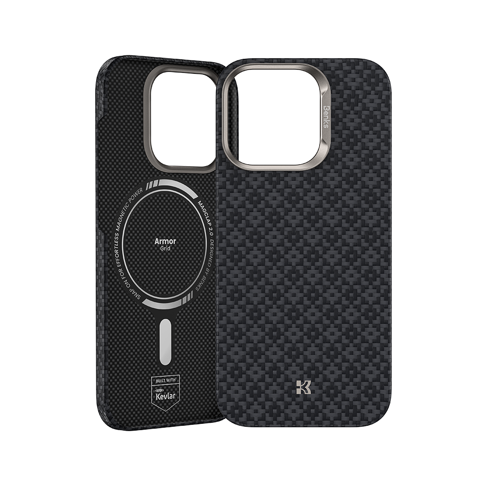 Benks ArmorGrid ArmorAir Case built with Kevlar® for iPhone 16 Pro