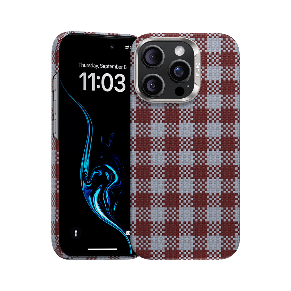 Benks ArmorVichy Case built with Kevlar® for iPhone 16 Pro Max - Red