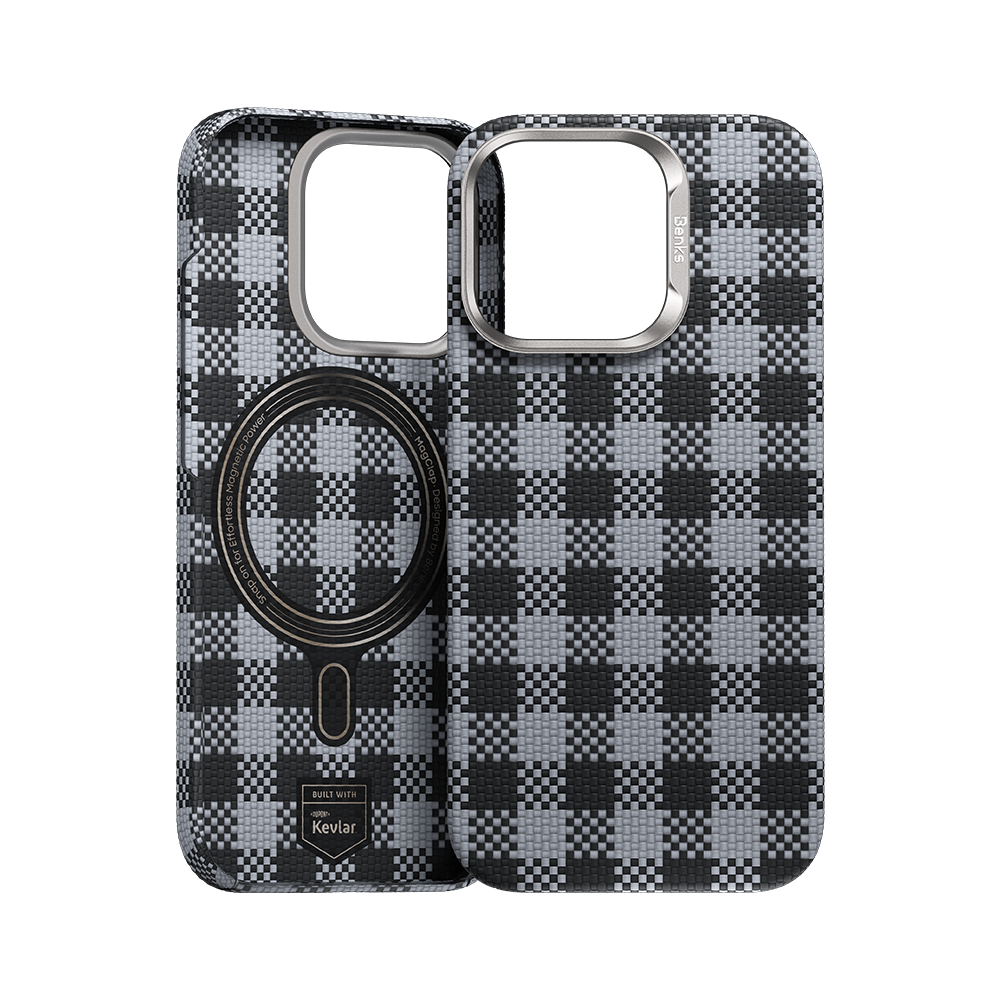 Benks ArmorVichy Case built with Kevlar® for iPhone 16 Pro Max - Black