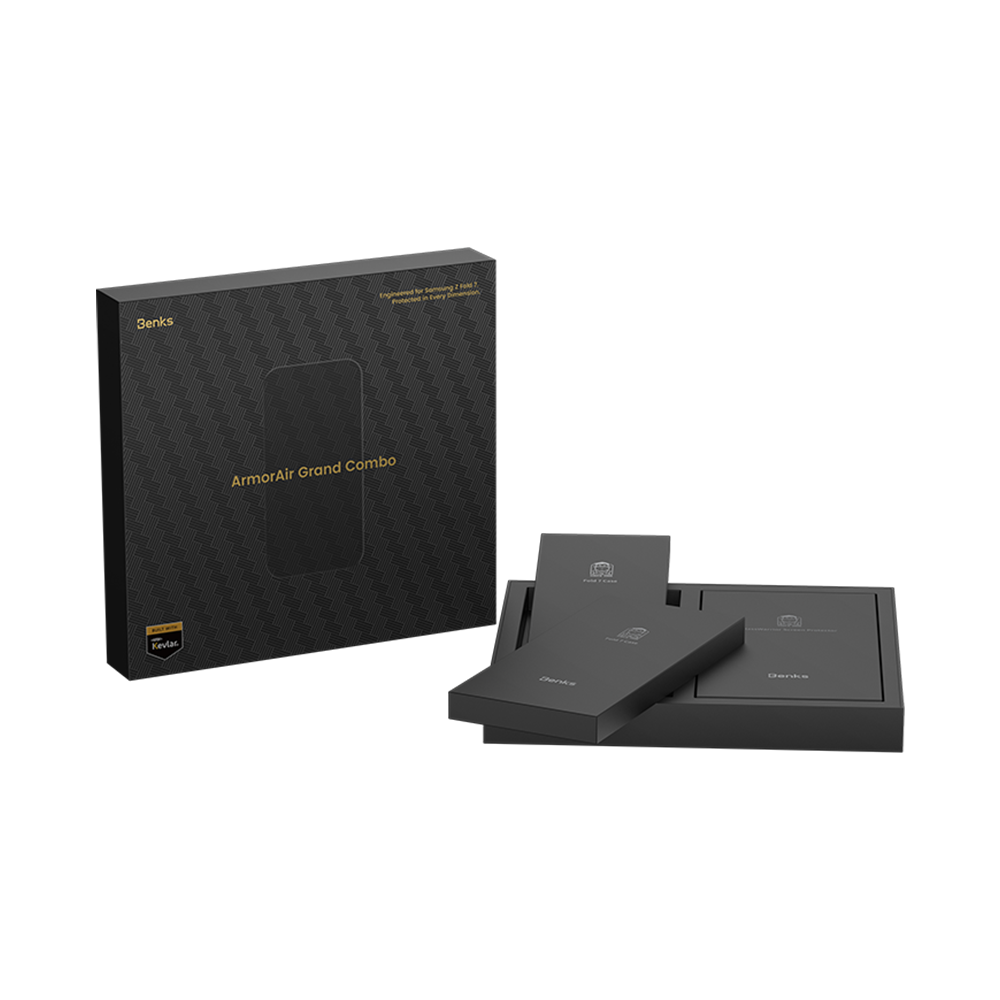 Benks Grand Combo Aurora ArmorAir Case built with Kevlar® for Samsung Galaxy Z Fold 7