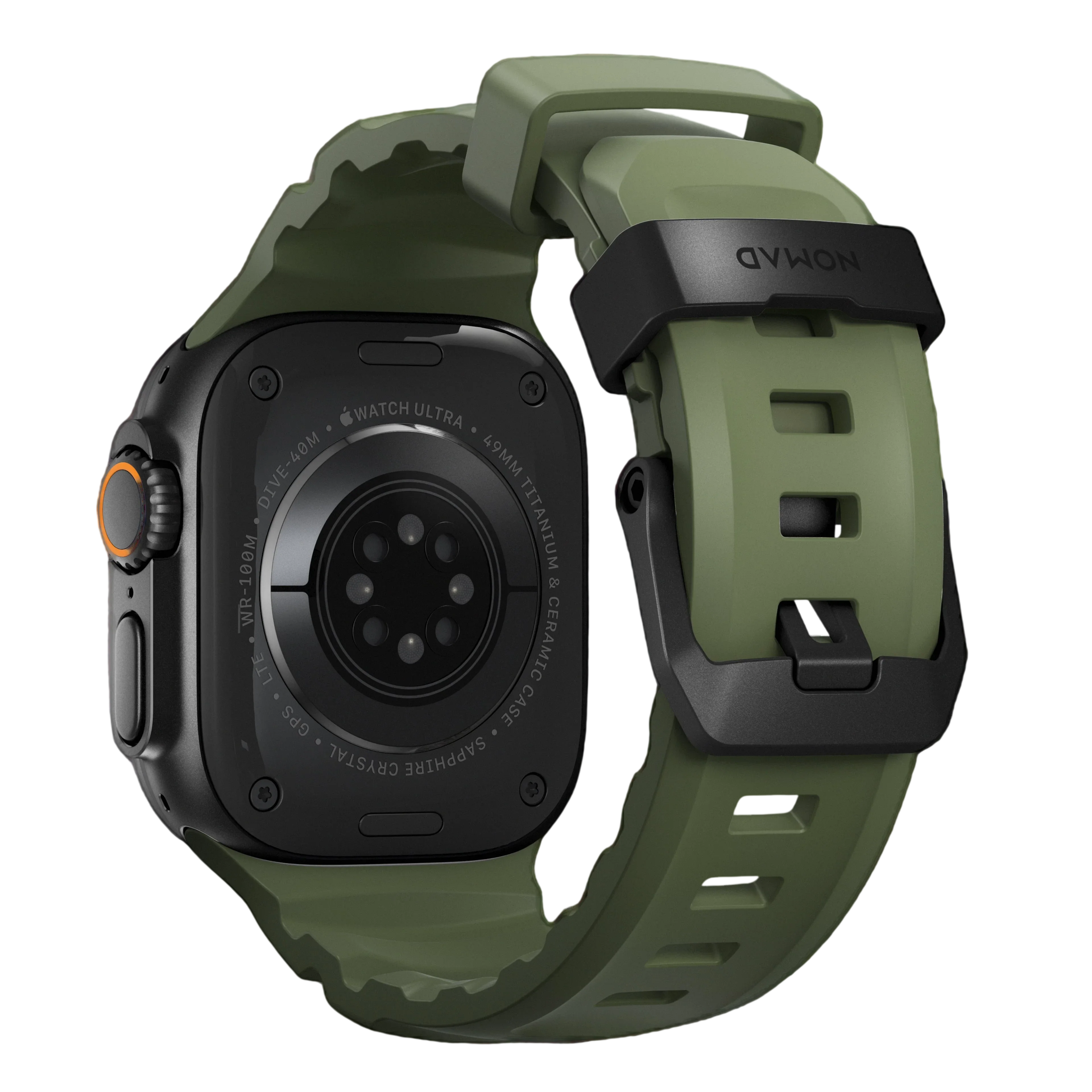 حزام Nomad Rocky Point لسلسلة Apple Watch 49mm / 46mm / 45mm