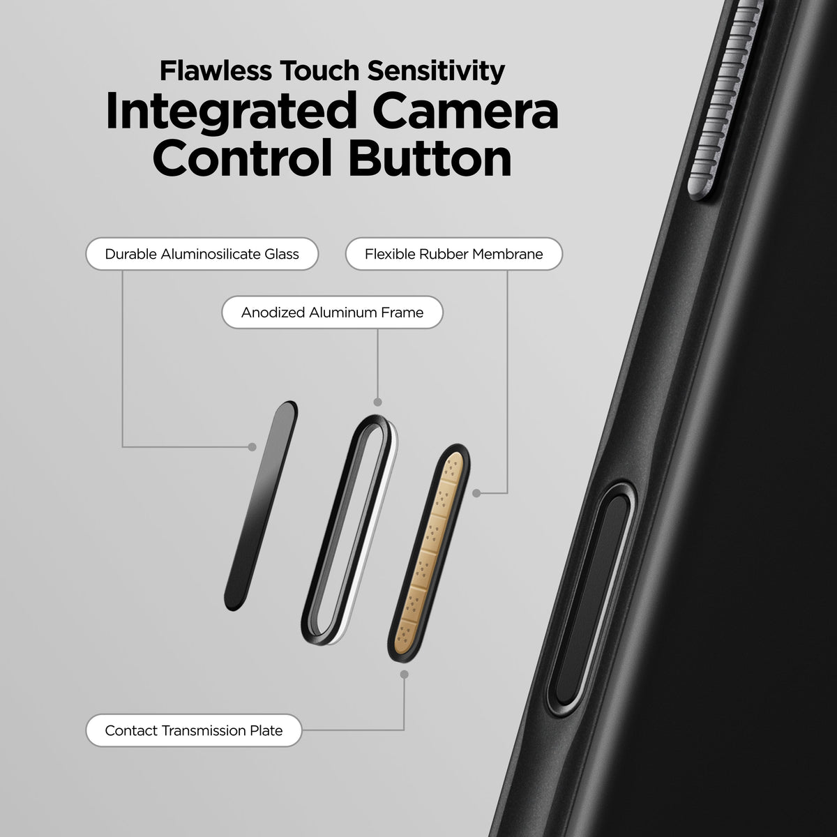 Nomad Modern Case for iPhone 17 Pro - Vulcan Black #color_vulcan-black
