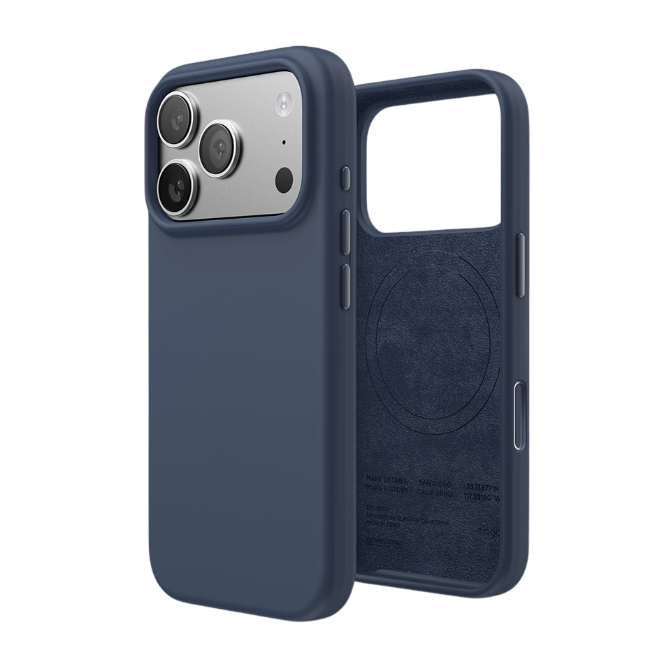 Elago Mag Silicone Case for iPhone 17 Pro / iPhone 18 Pro - Jean Indigo #color_jean-indigo