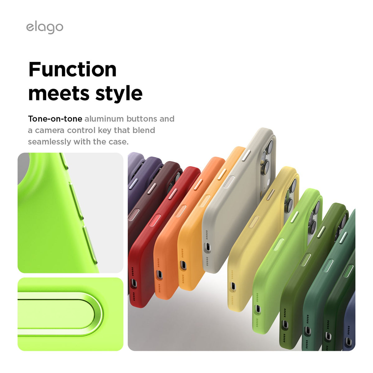 Elago Mag Silicone Case for iPhone 17 Pro / iPhone 18 Pro - Lime Green #color_lime-green