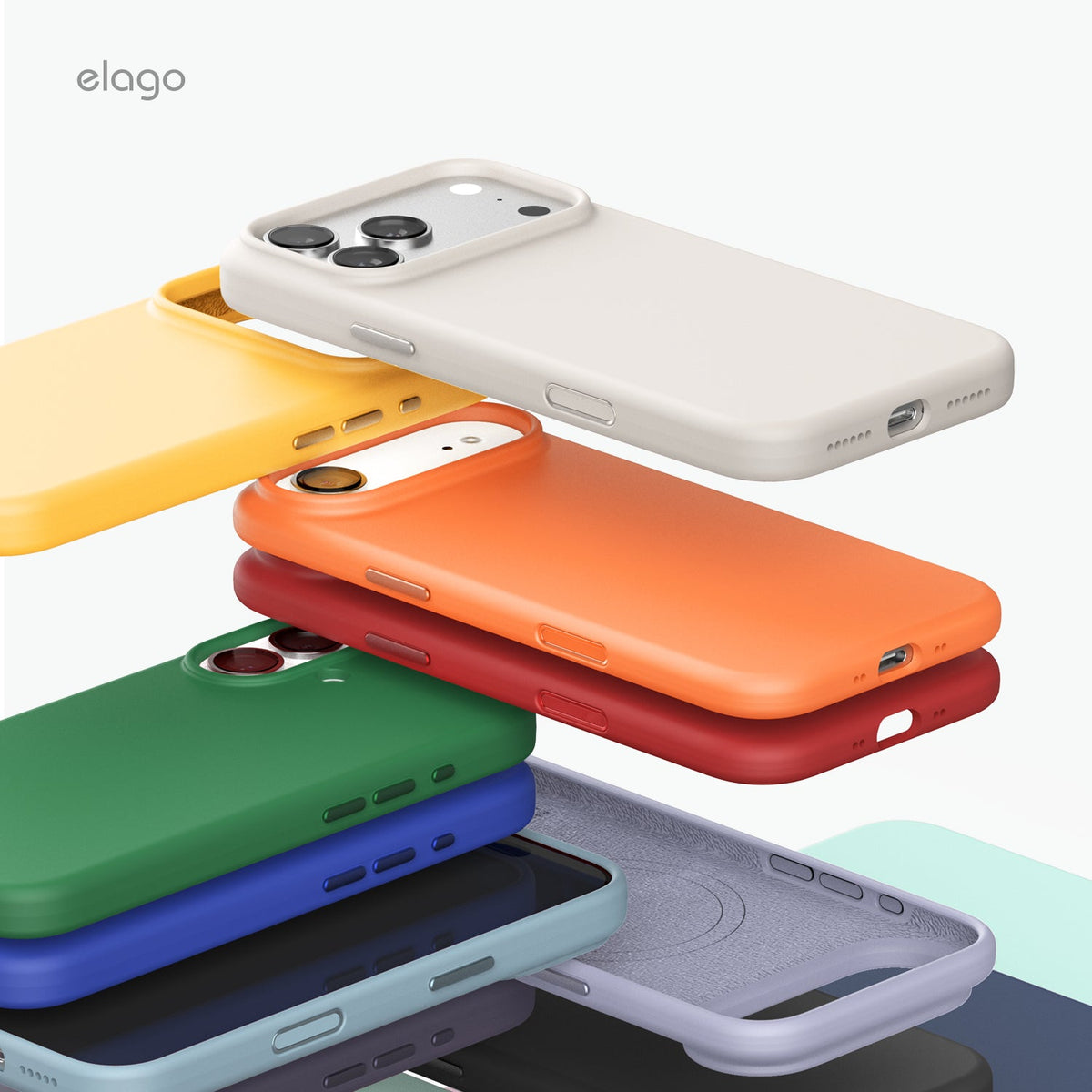 Elago Mag Silicone Case for iPhone 17 Pro / iPhone 18 Pro - Medium Grey #color_medium-grey