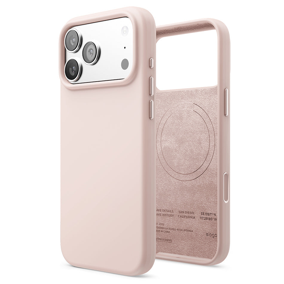 Elago Mag Silicone Case for iPhone 17 Pro Max / iPhone 18 Pro Max - Lovely Pink #color_lovely-pink