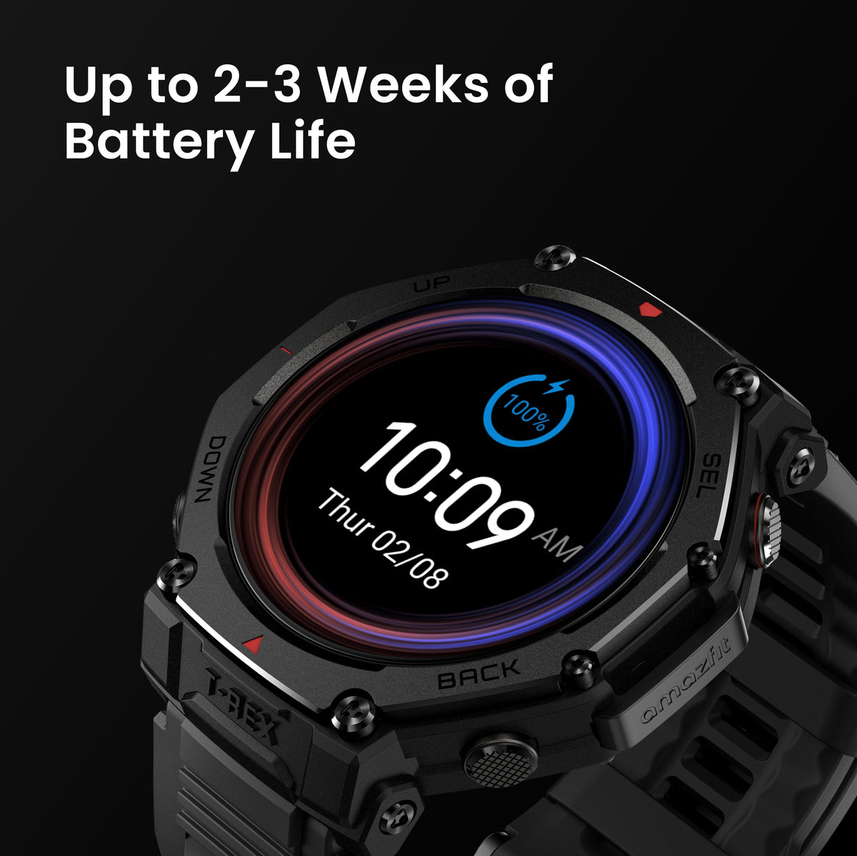 Amazfit T-Rex 3 Pro battery