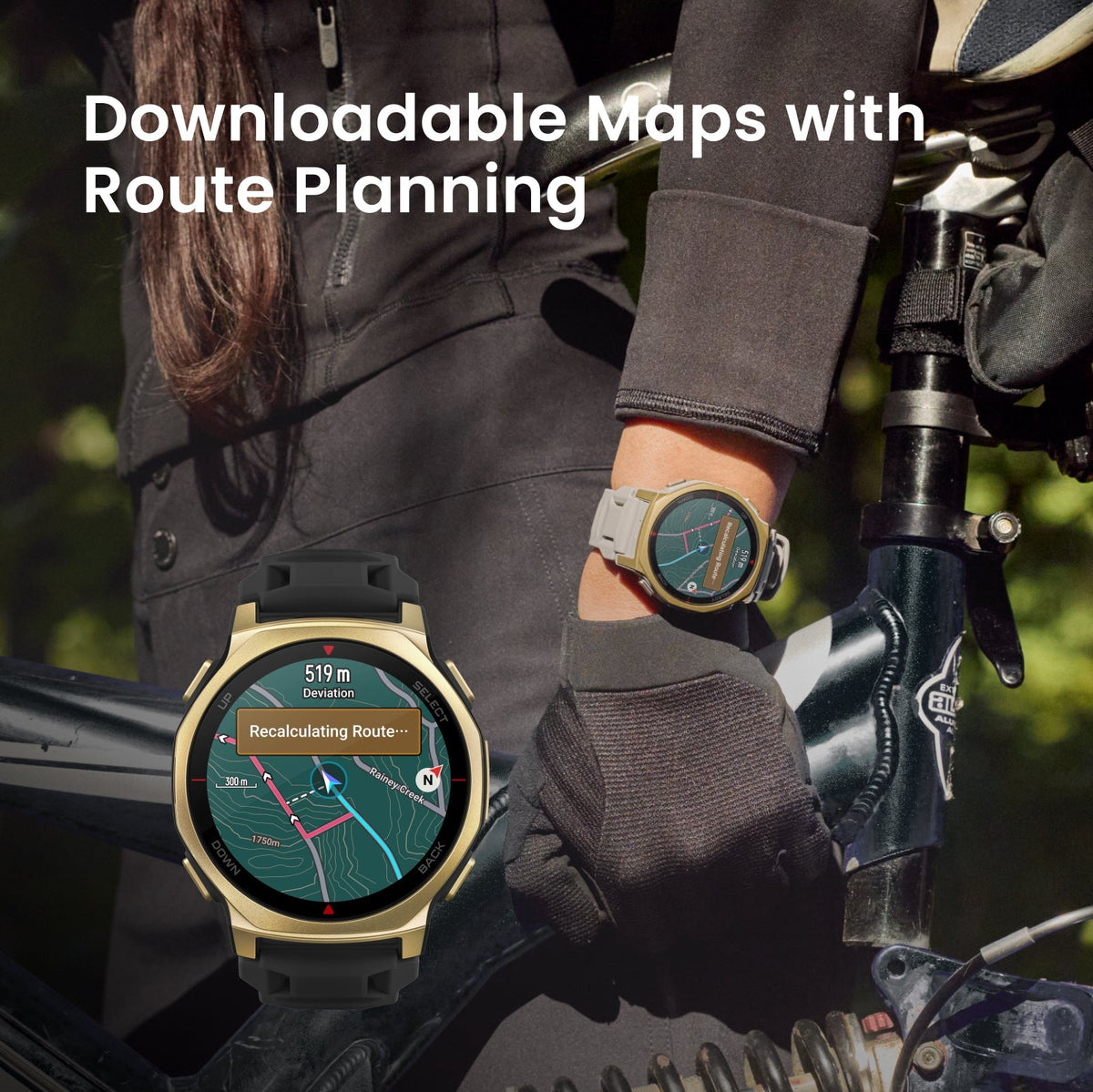 Amazfit T-Rex 3 Pro offline maps