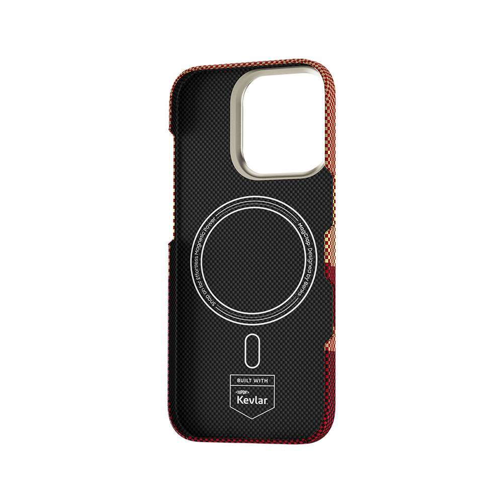 حافظة Benks GoldenTide ArmorAir مصنوعة من كيفلار® لجهاز iPhone 16 Pro Max