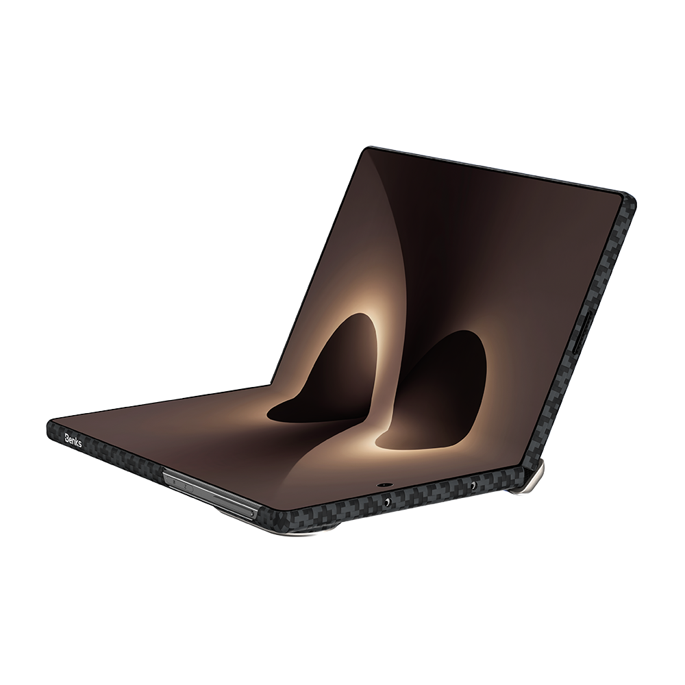Benks ArmorGrid Air Grand Combo built with Kevlar® for Samsung Galaxy Z Fold 8 / Z Fold 8 Ultra - Black #color_black