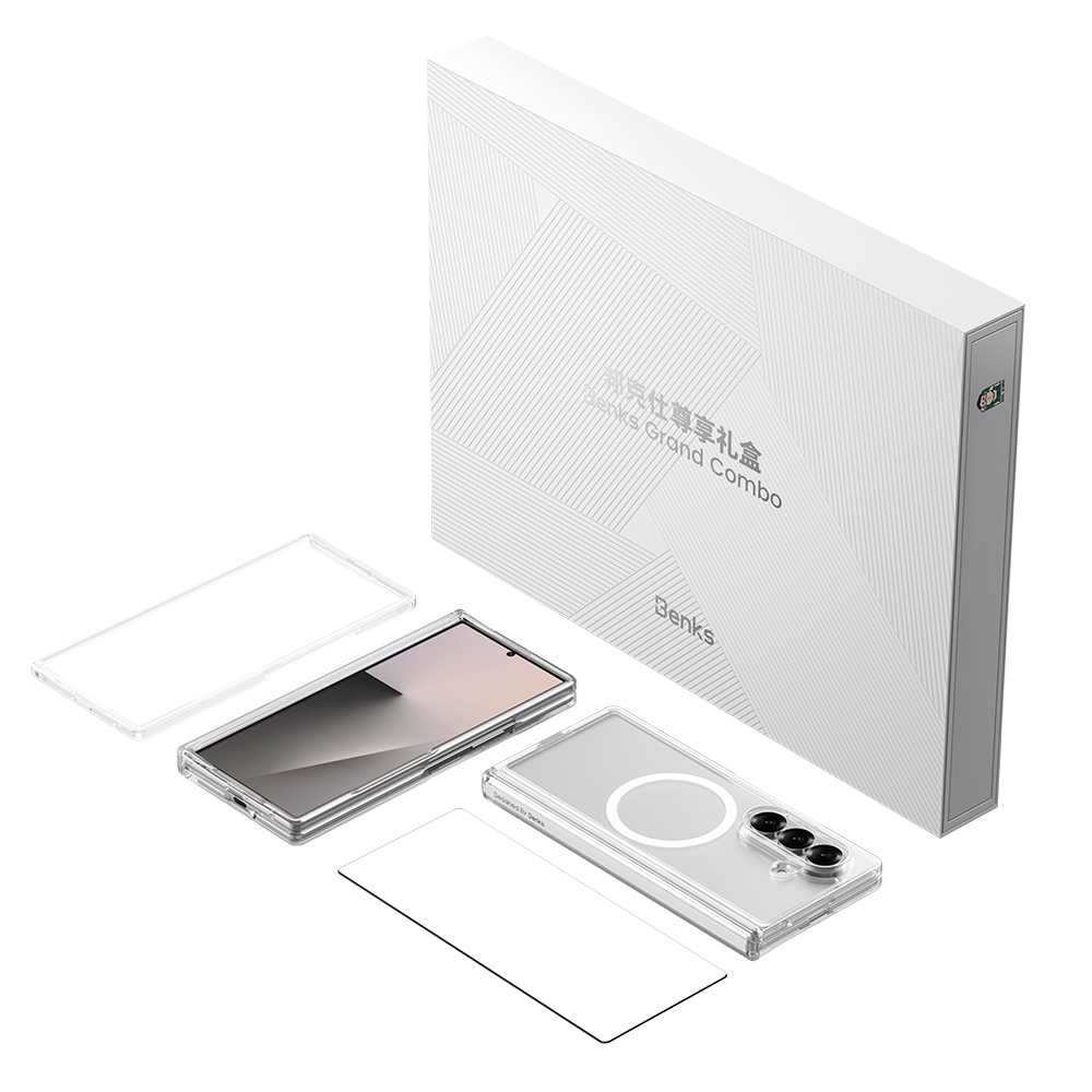 Benks Grand Combo Crystal Case for Samsung Galaxy Z Fold 7