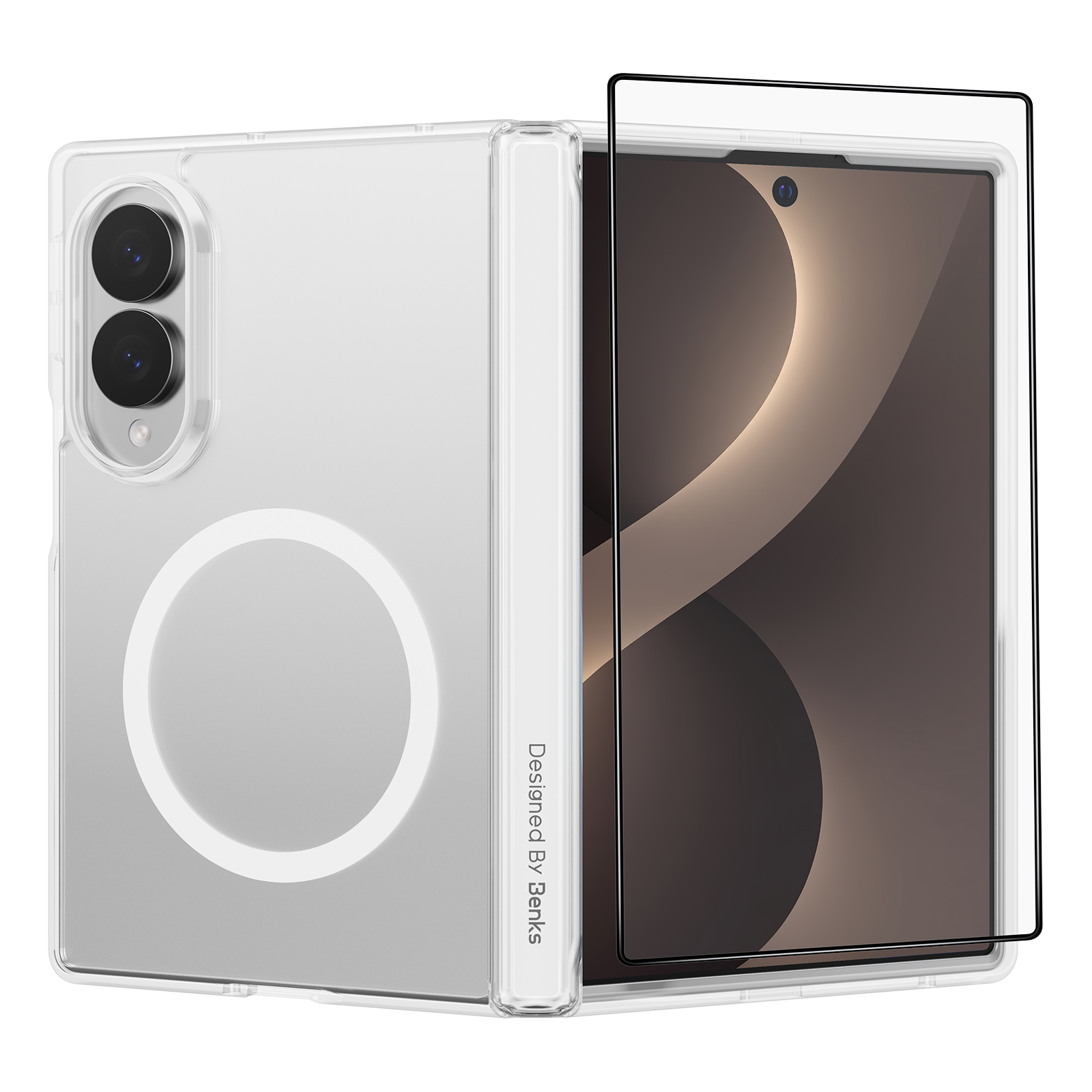 Benks Crystal Grand Combo for Samsung Galaxy Z Fold 8