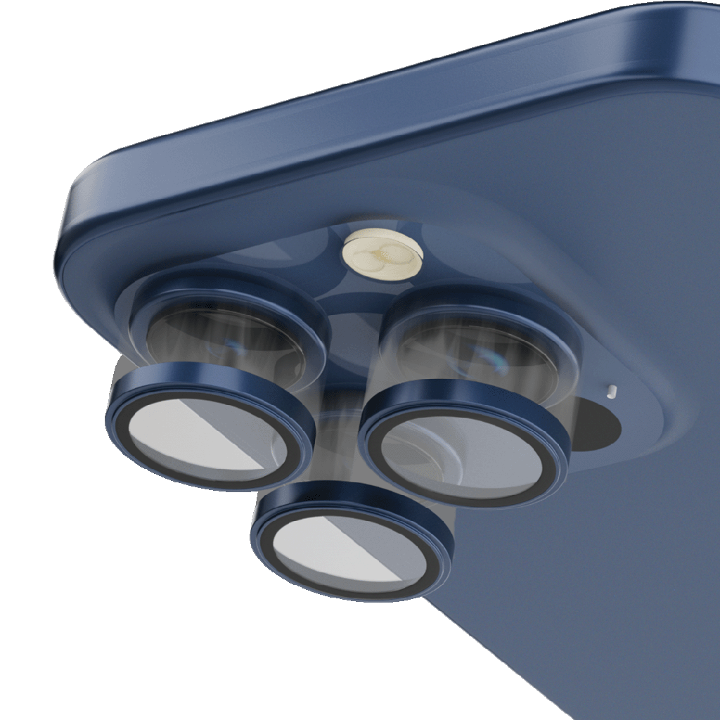Levelo Lucent Trio 9H Hardness Camera Lens Protector for iPhone 16 Pro/16 Pro Max