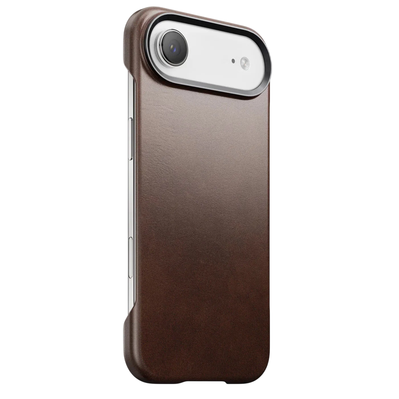 Nomad Traditional Leather Case for iPhone Air (Horween Leather) - Rustic Brown #color_rustic-brown