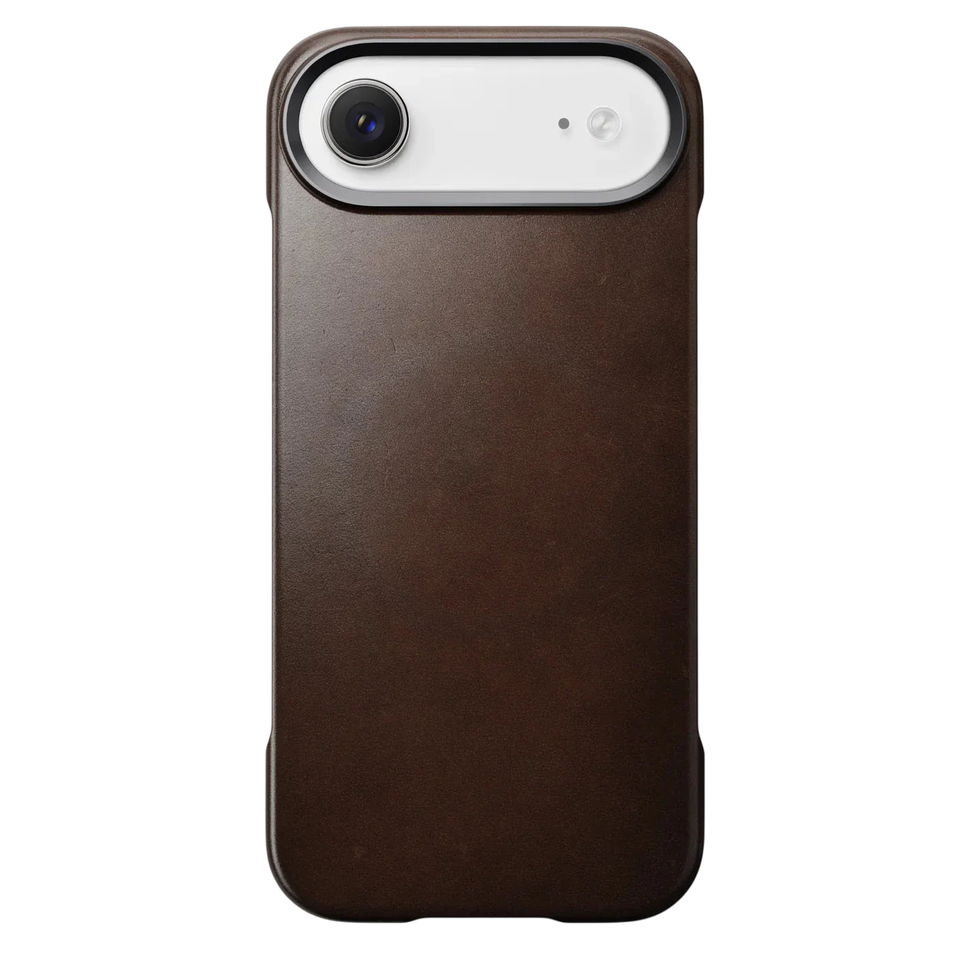 Nomad Traditional Leather Case for iPhone Air (Horween Leather) - Rustic Brown #color_rustic-brown