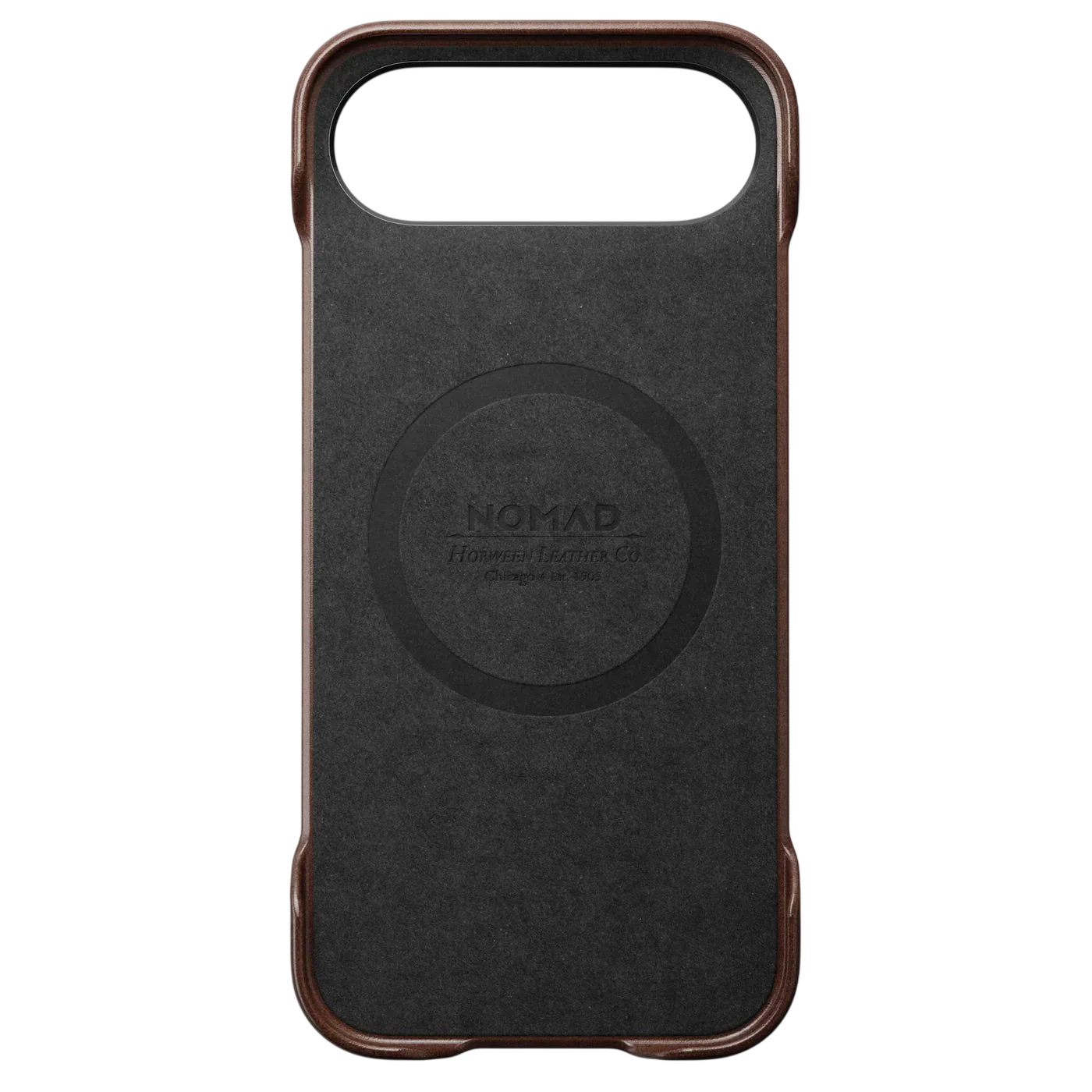 Nomad Traditional Leather Case for iPhone Air (Horween Leather) - Rustic Brown
