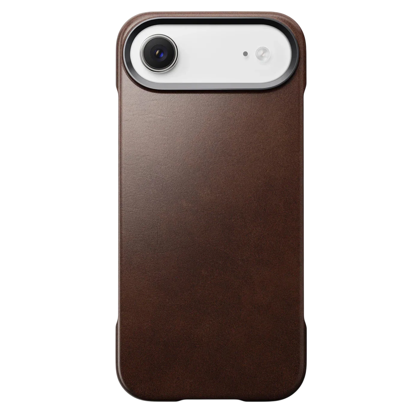 Nomad Traditional Leather Case for iPhone Air (Horween Leather) - Rustic Brown #color_rustic-brown