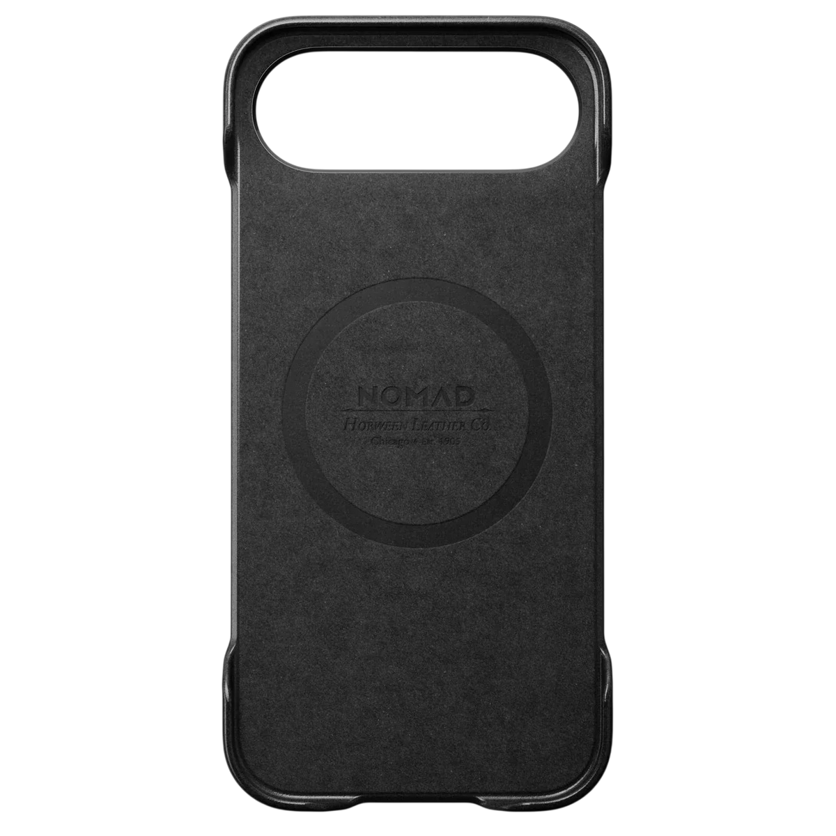 Nomad Traditional Leather Case for iPhone Air (Horween Leather) - Black #color_black