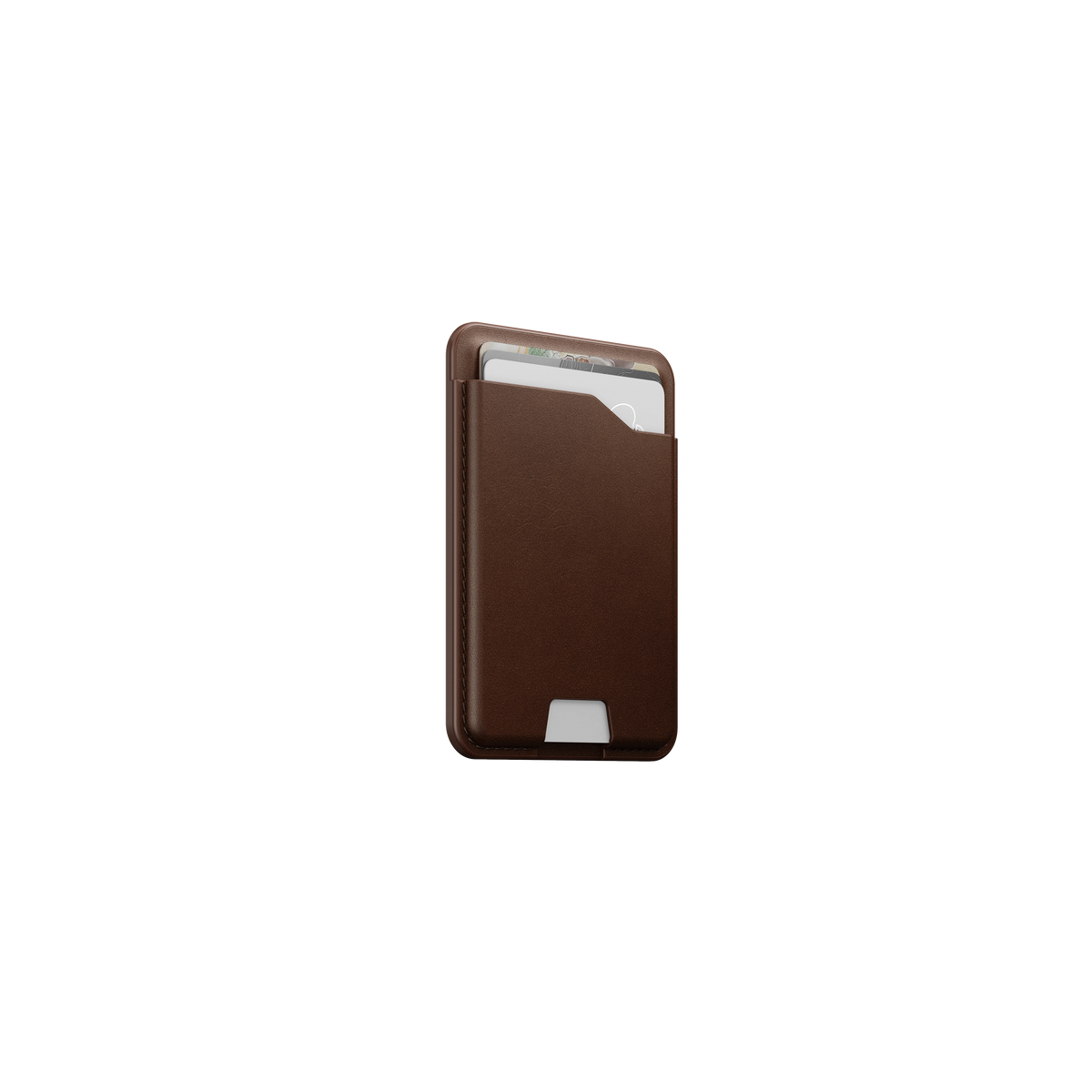 حافظة بطاقات Nomad Leather Mag Wallet with Find My Tracking
