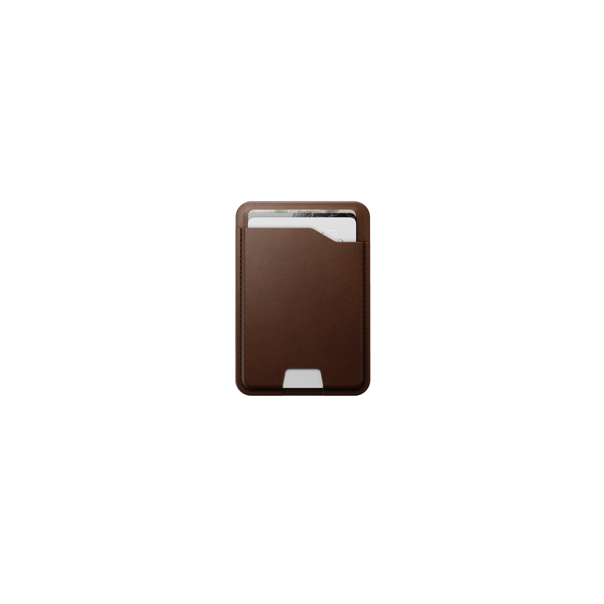 حافظة بطاقات Nomad Leather Mag Wallet with Find My Tracking
