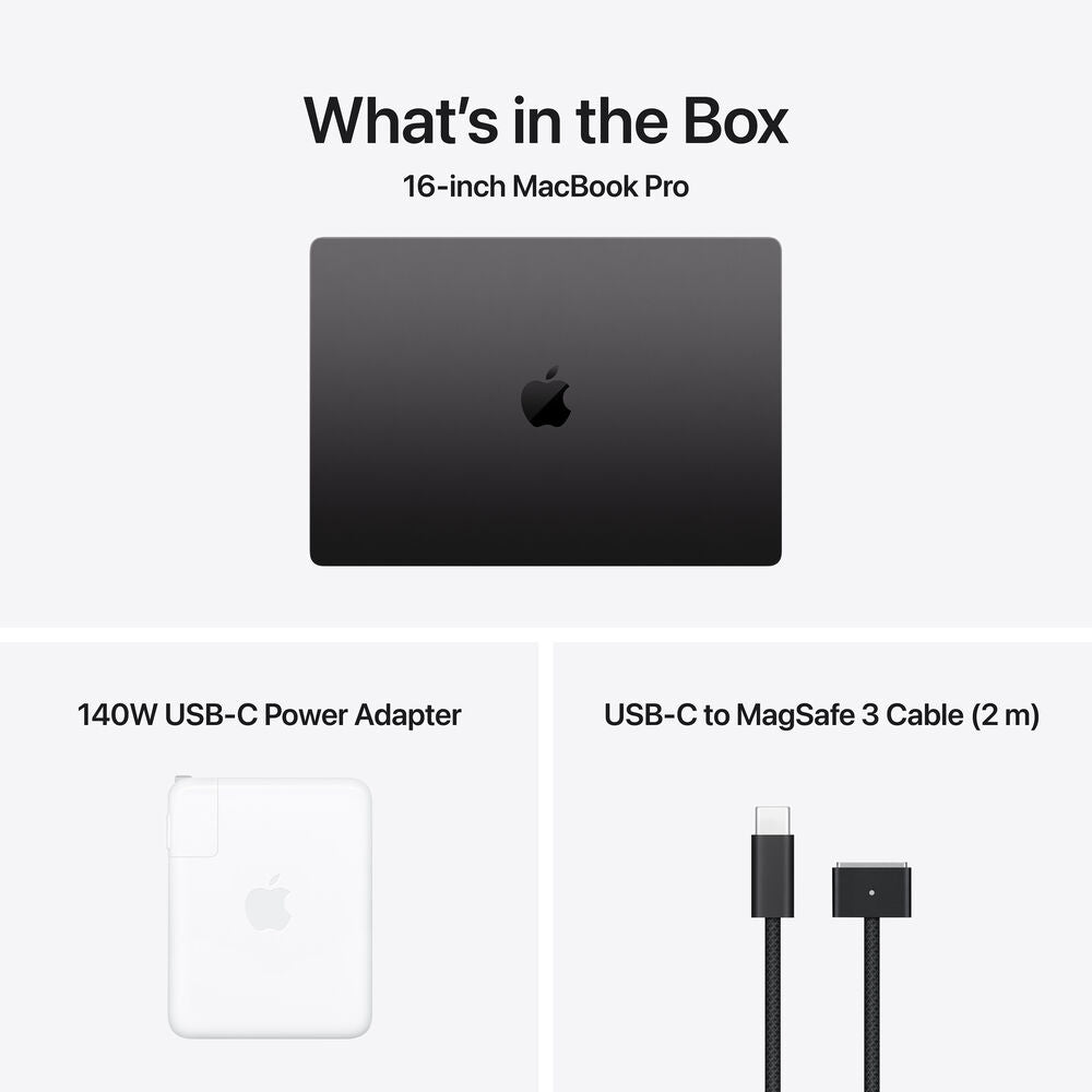 Apple MacBook Pro 16-inch M5 Pro / M5 Max (2026) - English Keyboard - Space Black