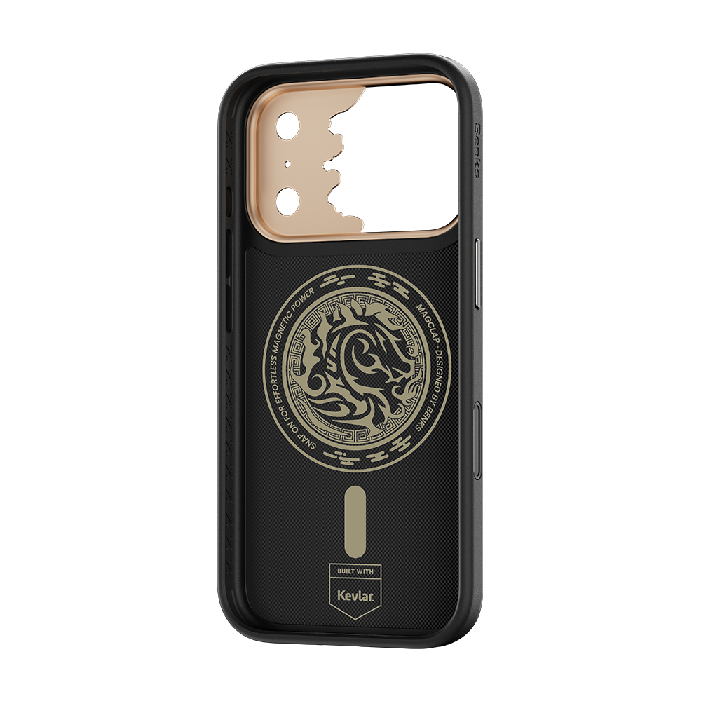 Benks Knight Pro Case built with Kevlar® for iPhone 18 Pro Max - Black #color_black