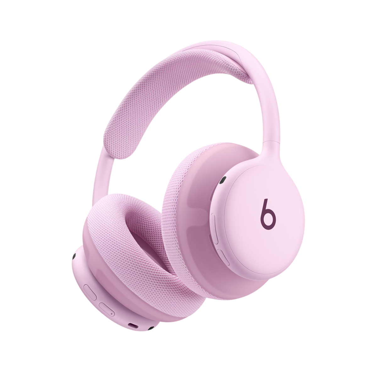Beats 360 headphones in Pink with Pink Performance Knit cushions