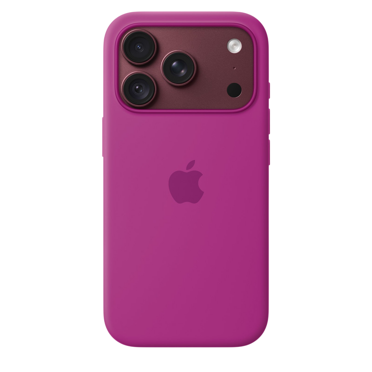 Apple iPhone 18 Pro Silicone Case with MagSafe in Magenta #color_magenta